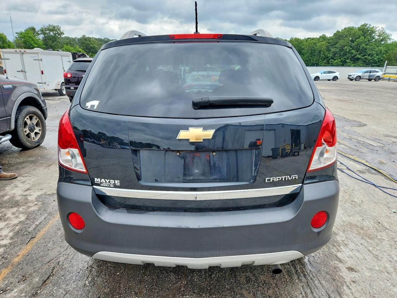 2012 Chevrolet Captiva Sport Black vin: 3GNAL2EK7CS566744