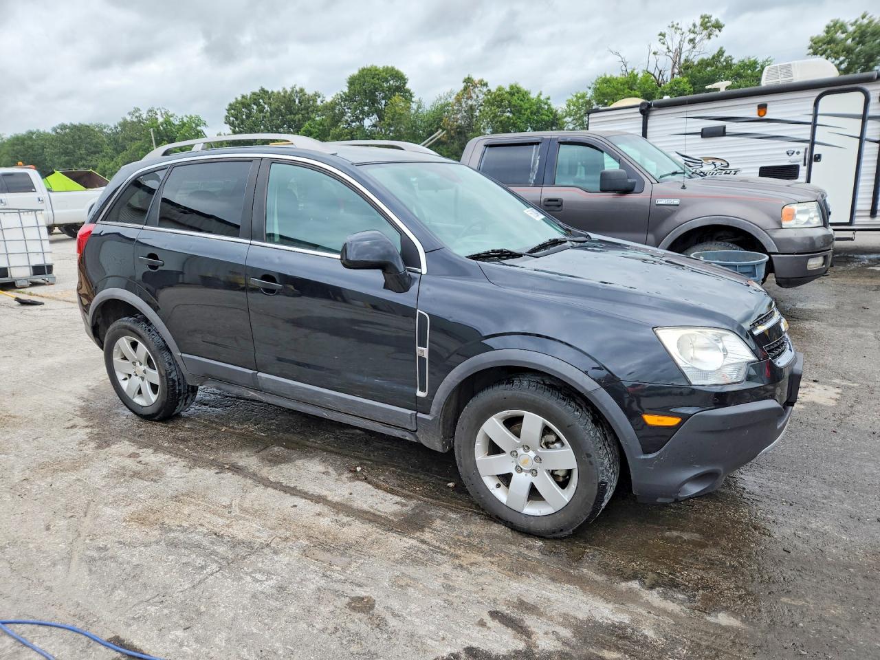2012 Chevrolet Captiva Sport Black vin: 3GNAL2EK7CS566744
