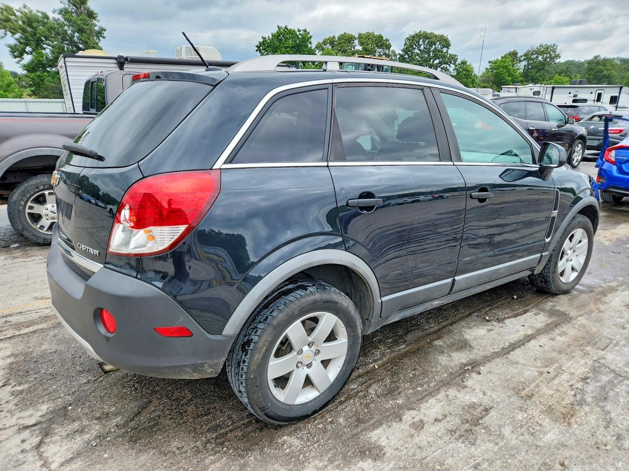 2012 Chevrolet Captiva Sport Black vin: 3GNAL2EK7CS566744