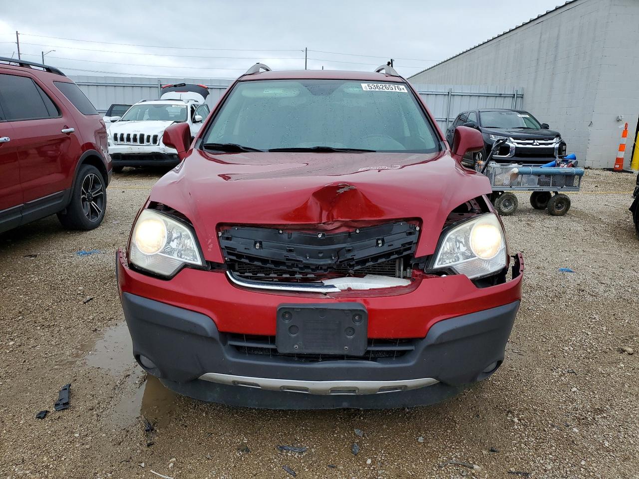 2012 Chevrolet Captiva Sport Red vin: 3GNAL2EK7CS574195