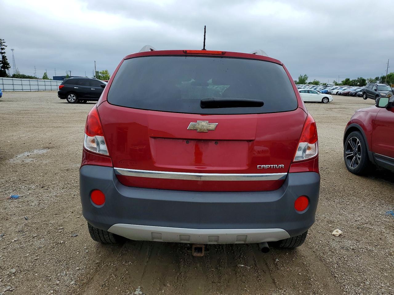 2012 Chevrolet Captiva Sport Red vin: 3GNAL2EK7CS574195