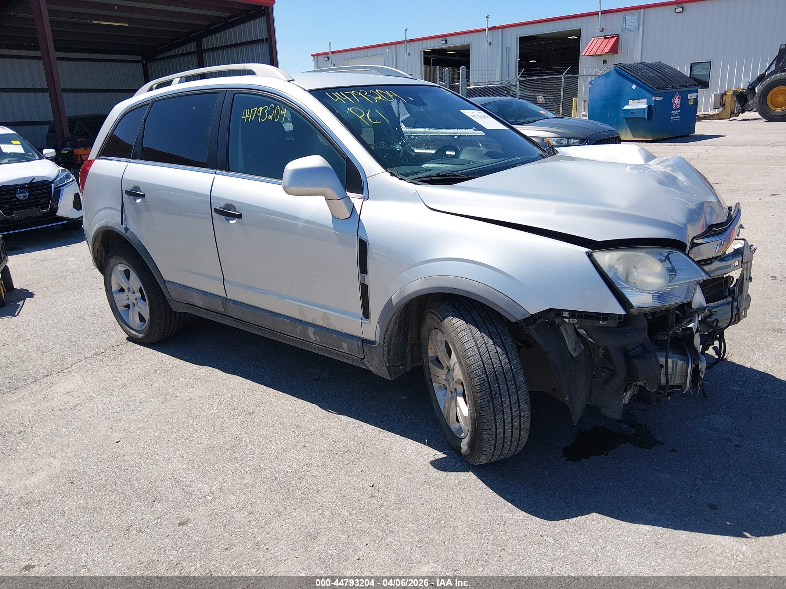 2013 Chevrolet Captiva Sport 2ls Silver vin: 3GNAL2EK7DS620058