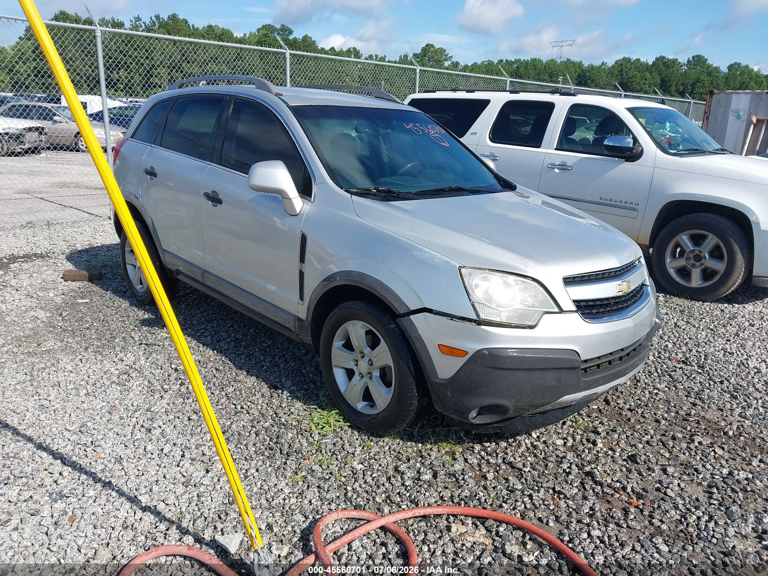 2013 Chevrolet Captiva Sport Fleet Ls Silver vin: 3GNAL2EK7DS621792