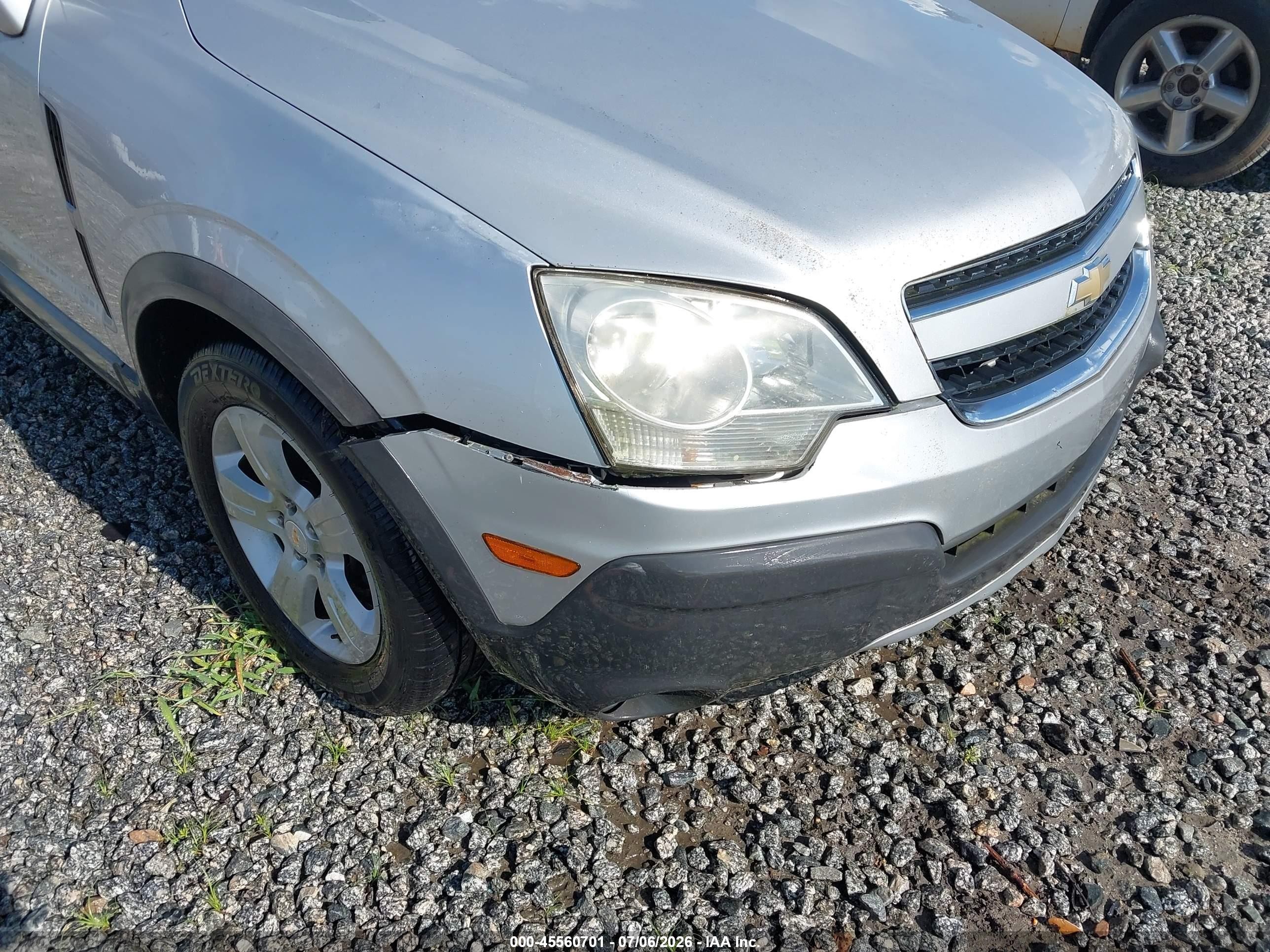 2013 Chevrolet Captiva Sport Fleet Ls Silver vin: 3GNAL2EK7DS621792
