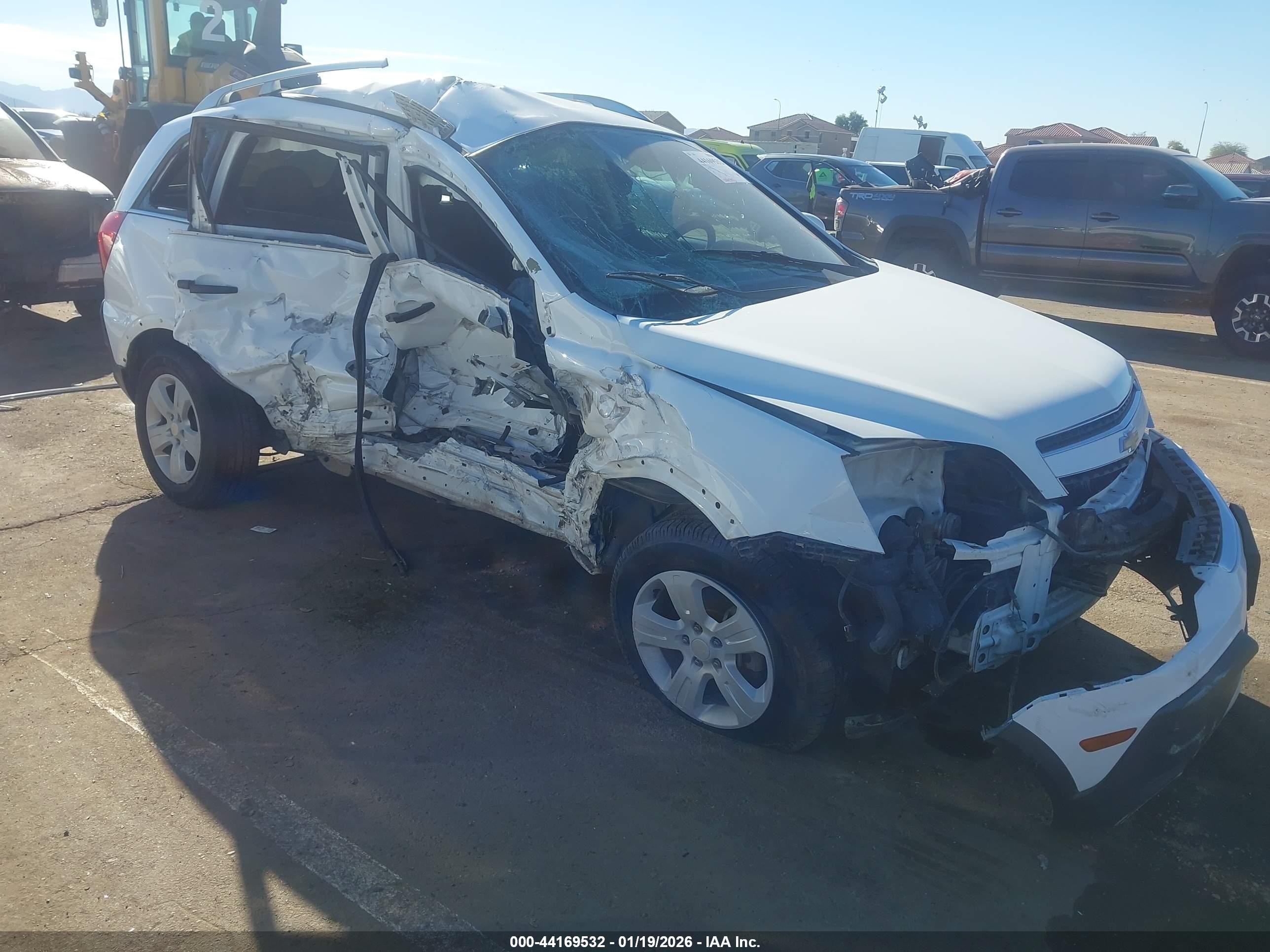 2013 Chevrolet Captiva Sport 2ls White vin: 3GNAL2EK7DS635840