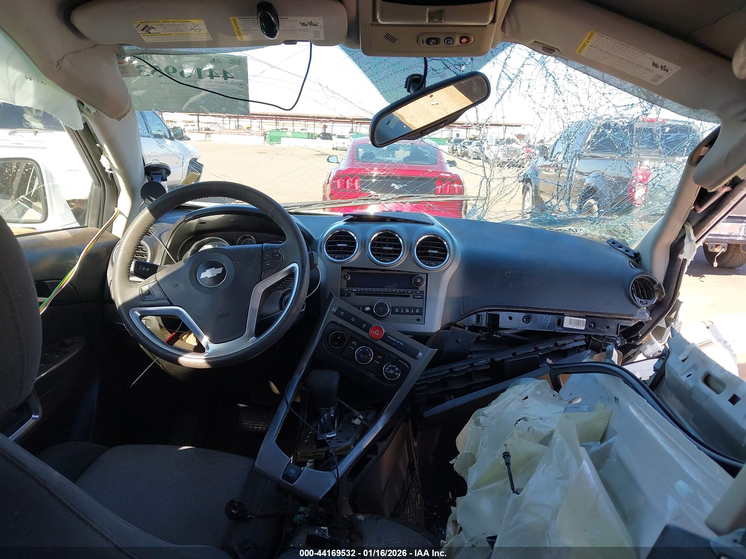 2013 Chevrolet Captiva Sport 2ls White vin: 3GNAL2EK7DS635840