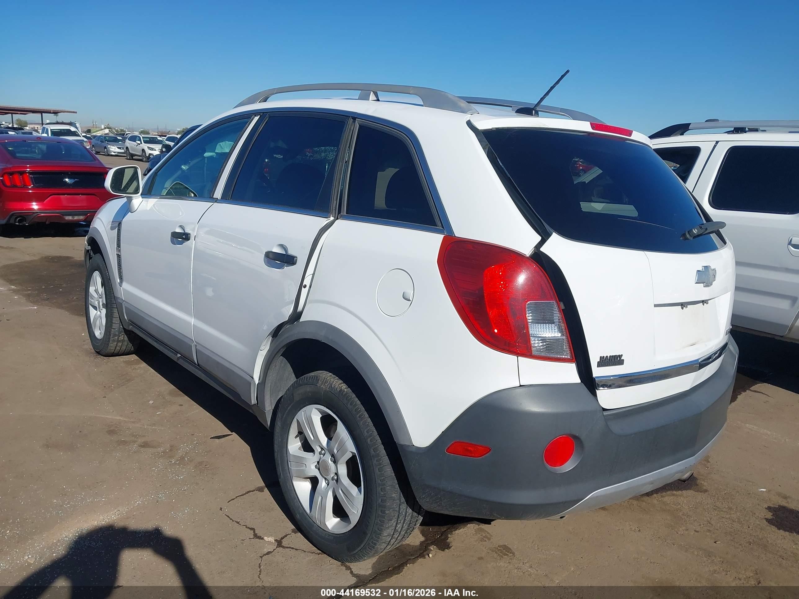 2013 Chevrolet Captiva Sport 2ls White vin: 3GNAL2EK7DS635840