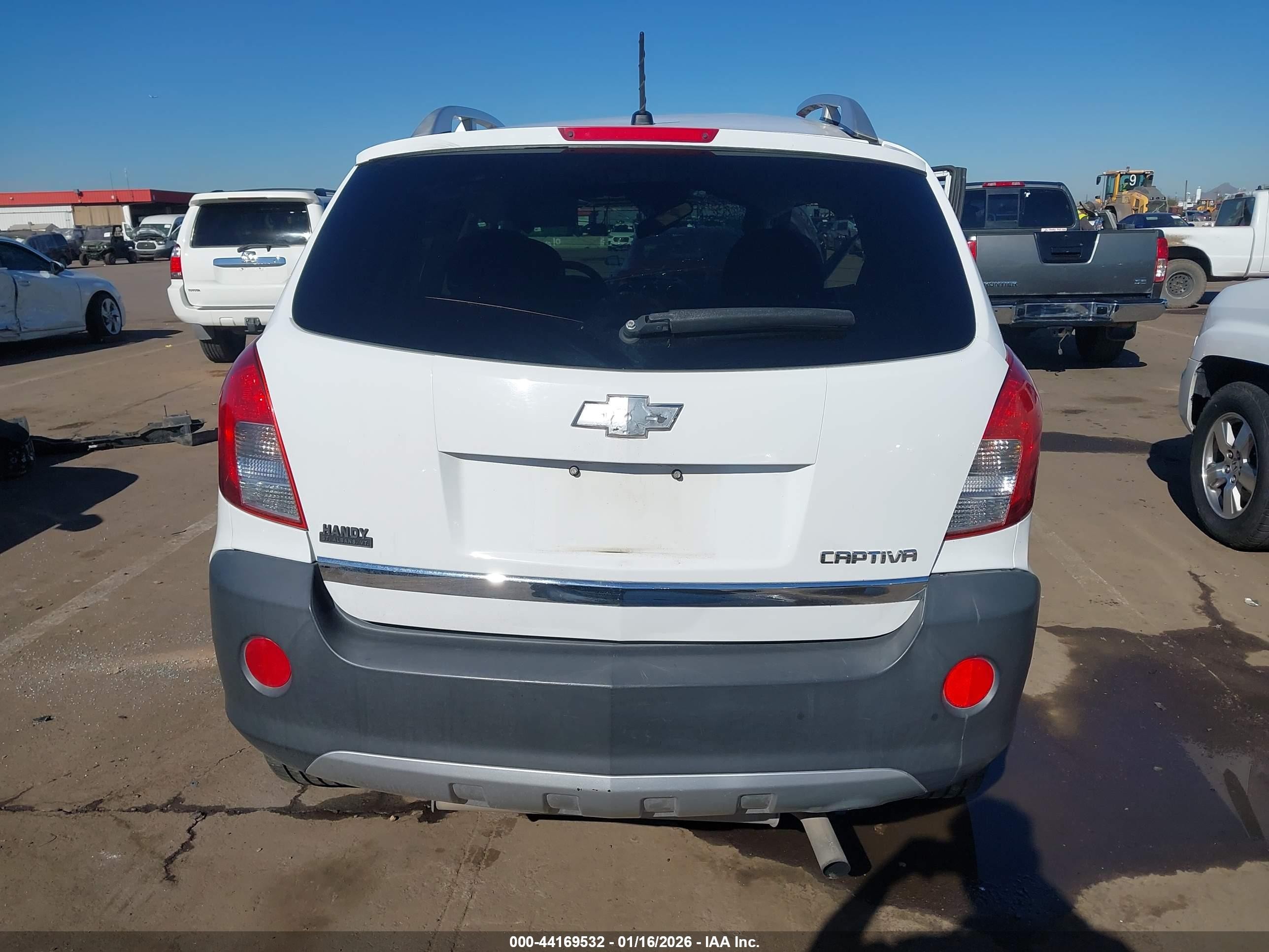 2013 Chevrolet Captiva Sport 2ls White vin: 3GNAL2EK7DS635840