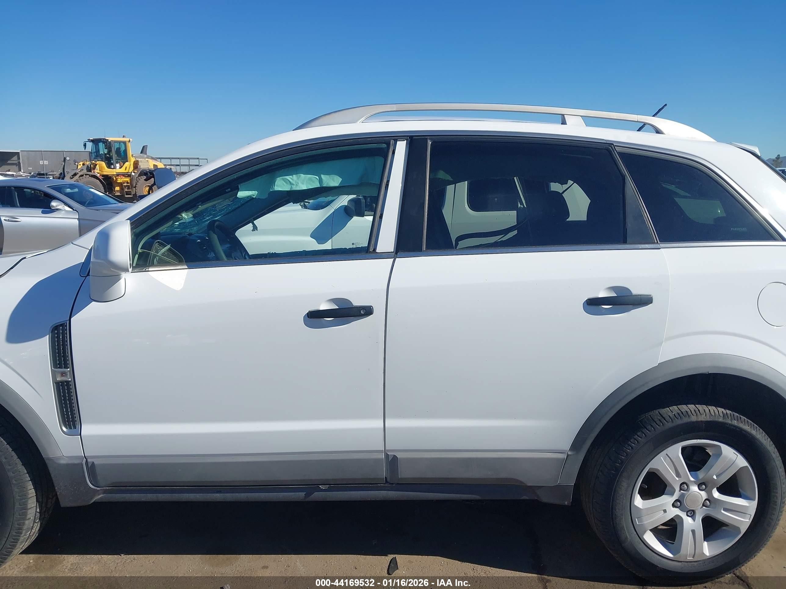 2013 Chevrolet Captiva Sport 2ls White vin: 3GNAL2EK7DS635840