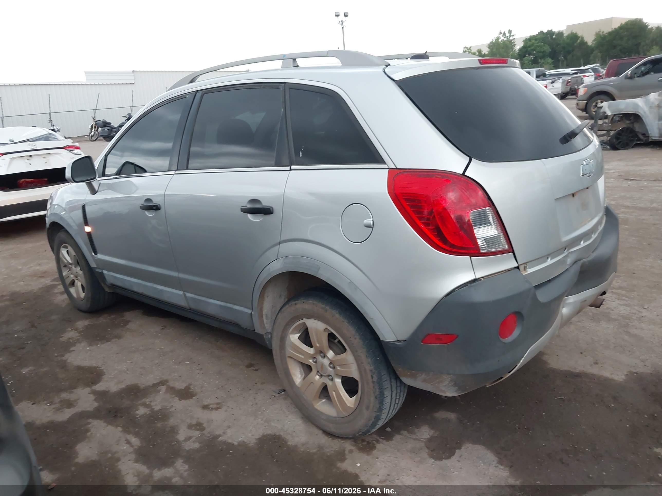 2014 Chevrolet Captiva Sport 2ls Silver vin: 3GNAL2EK7ES547937