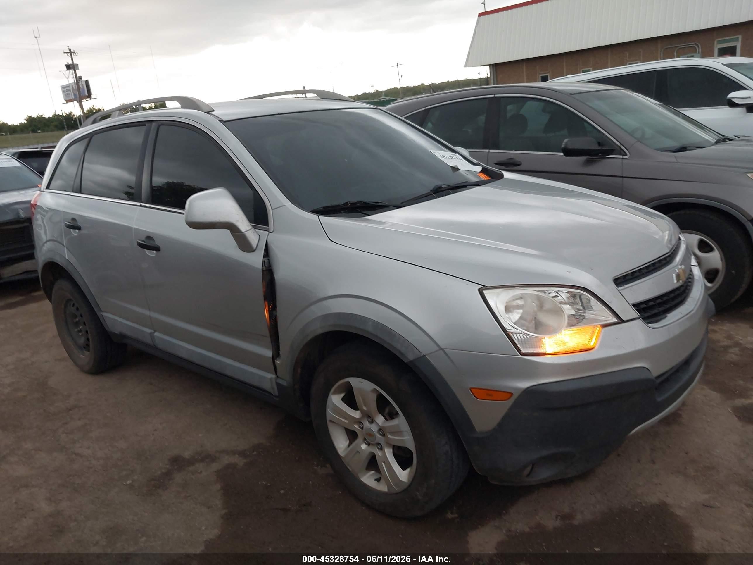 2014 Chevrolet Captiva Sport 2ls Silver vin: 3GNAL2EK7ES547937