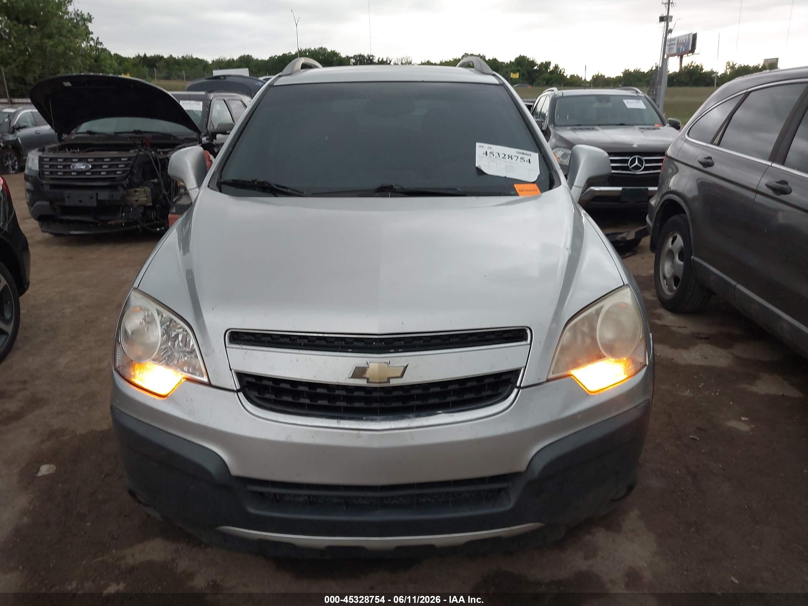 2014 Chevrolet Captiva Sport 2ls Silver vin: 3GNAL2EK7ES547937