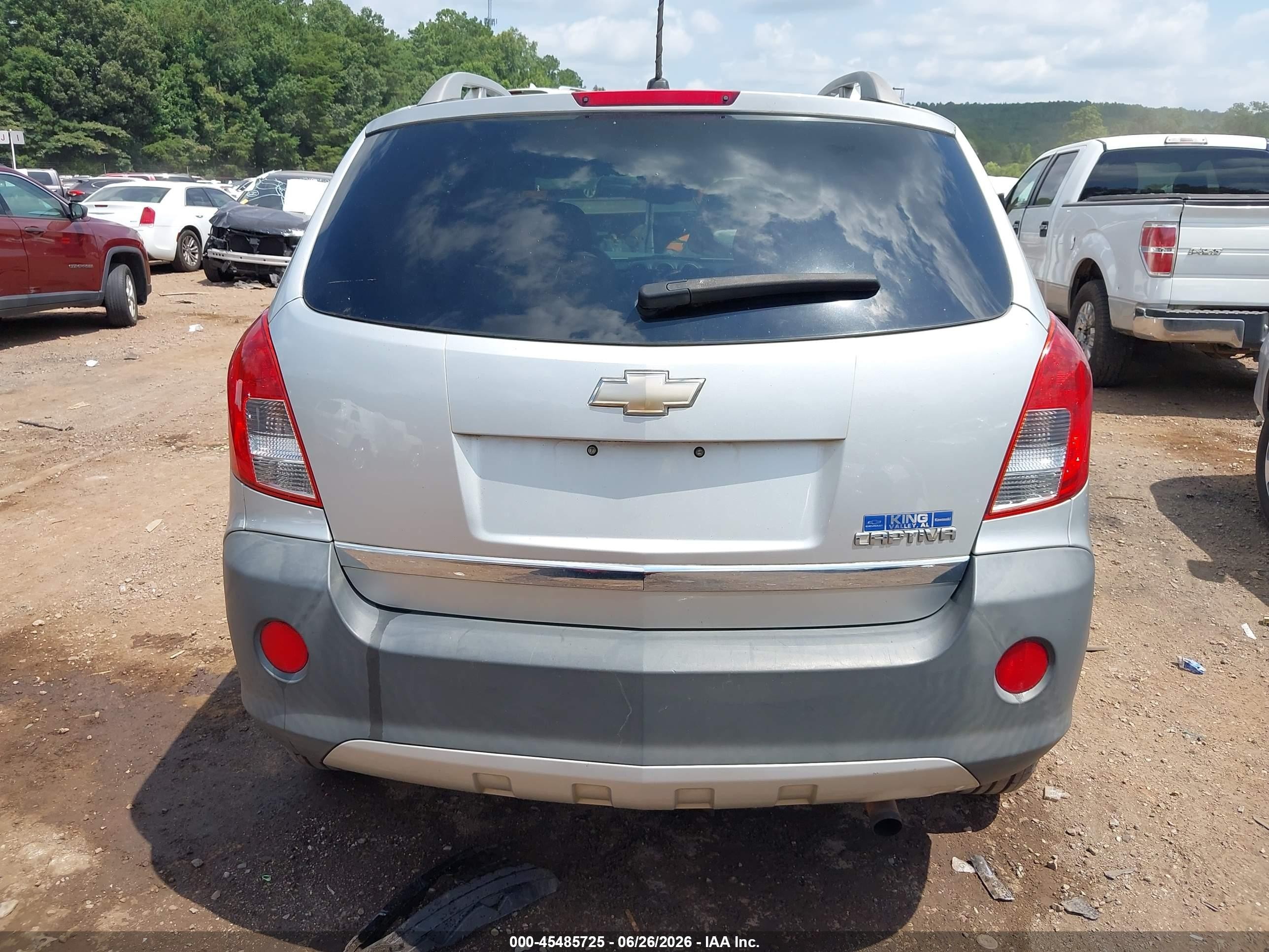 2014 Chevrolet Captiva Sport 2ls Silver vin: 3GNAL2EK7ES548960