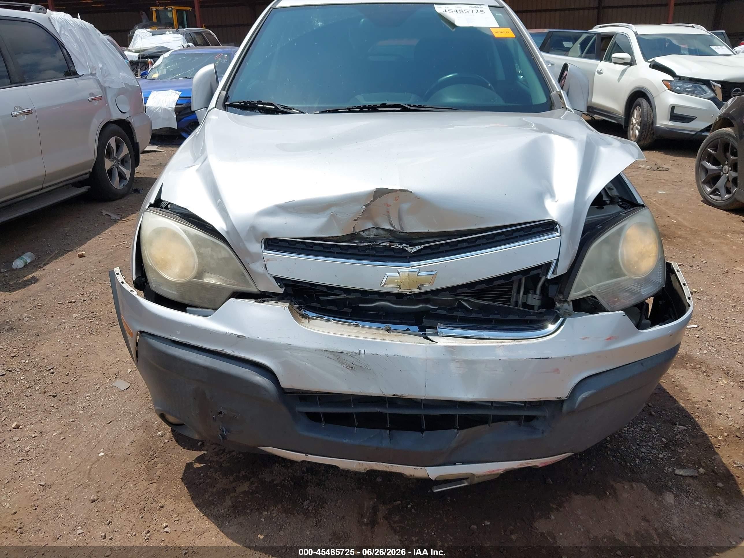 2014 Chevrolet Captiva Sport 2ls Silver vin: 3GNAL2EK7ES548960