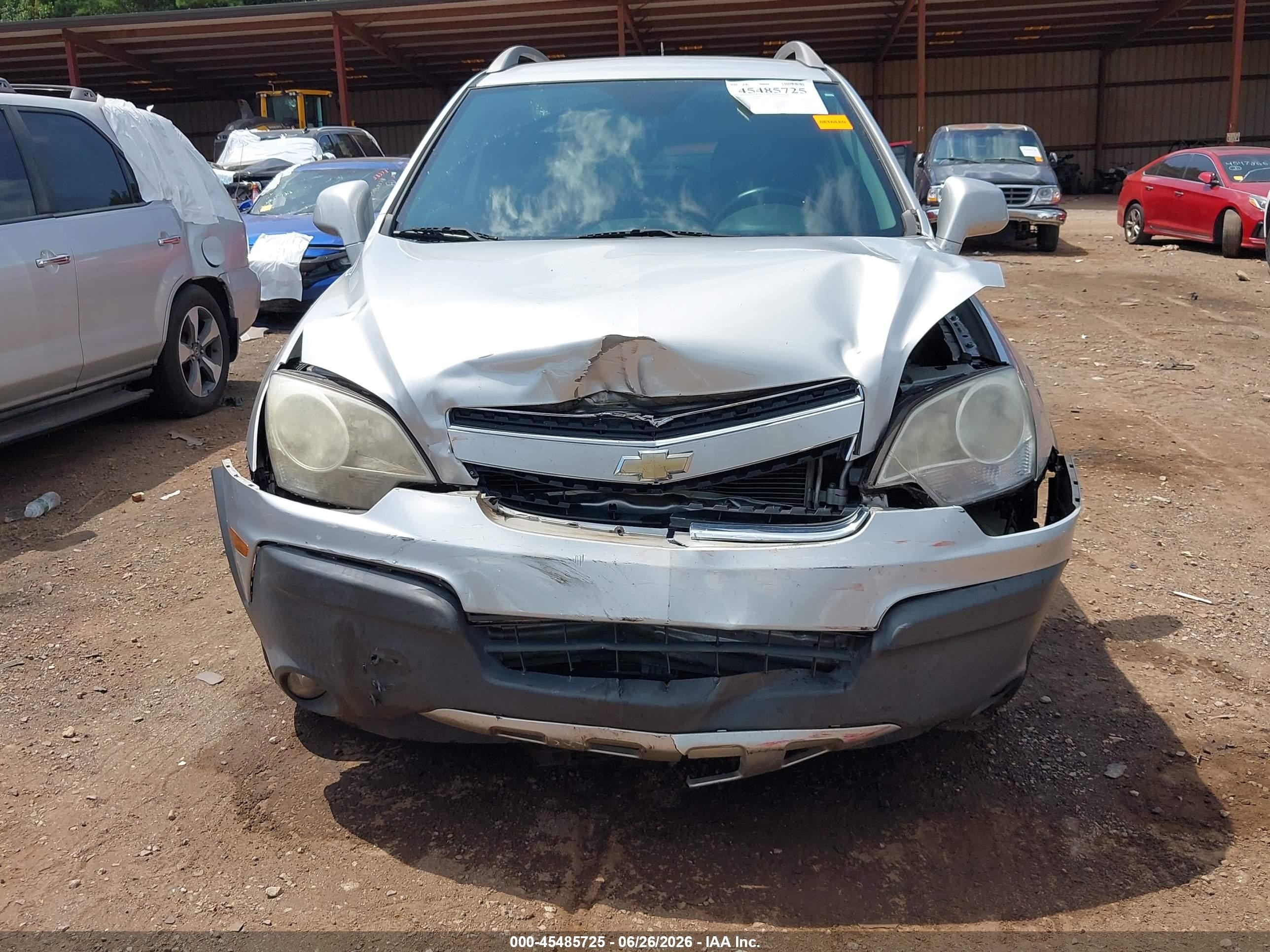 2014 Chevrolet Captiva Sport 2ls Silver vin: 3GNAL2EK7ES548960