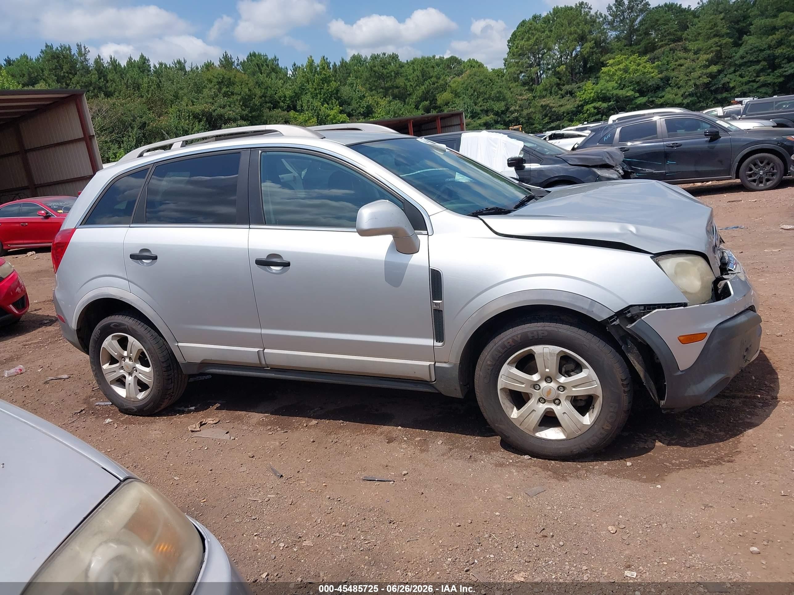 2014 Chevrolet Captiva Sport 2ls Silver vin: 3GNAL2EK7ES548960