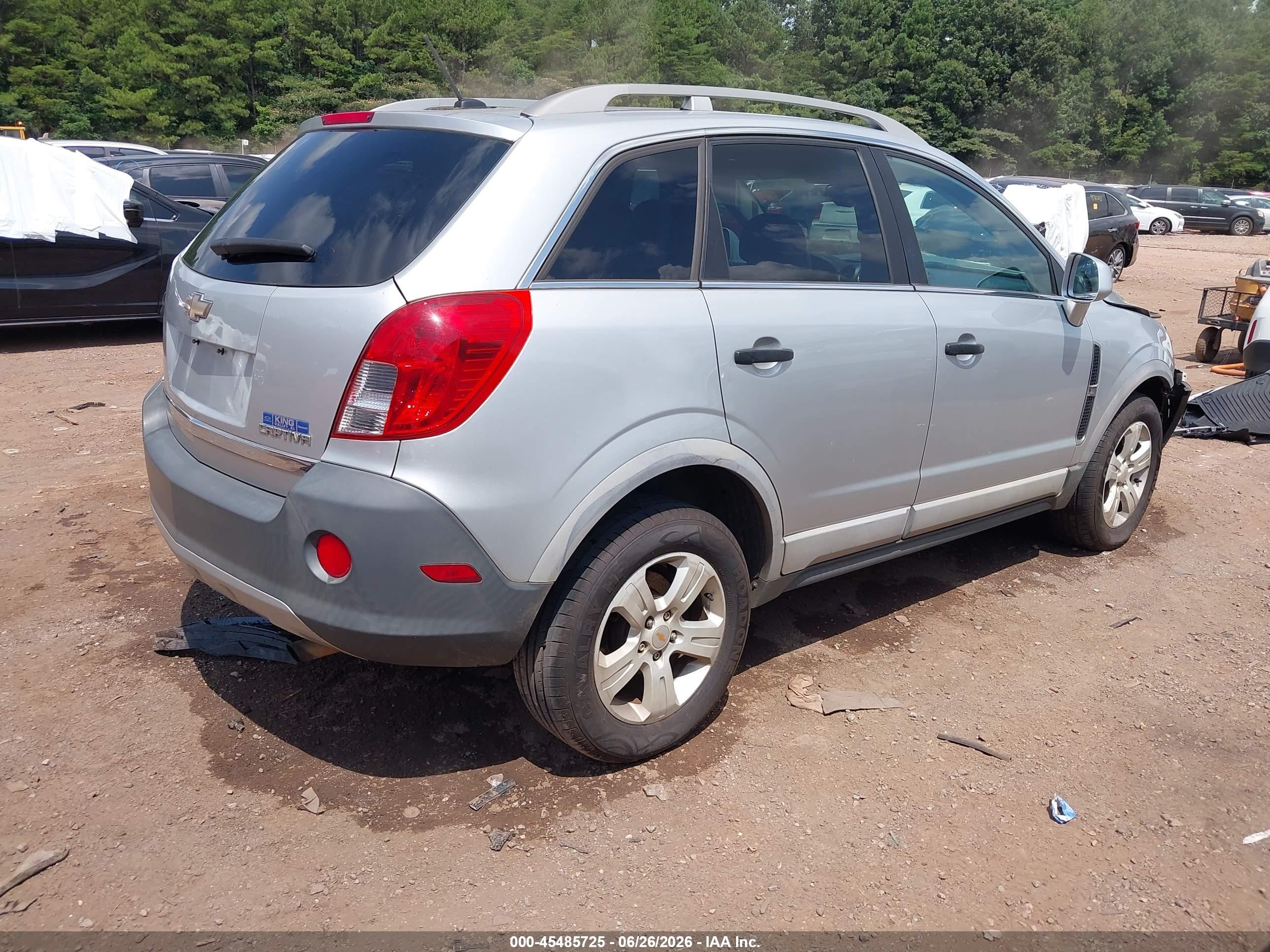 2014 Chevrolet Captiva Sport 2ls Silver vin: 3GNAL2EK7ES548960
