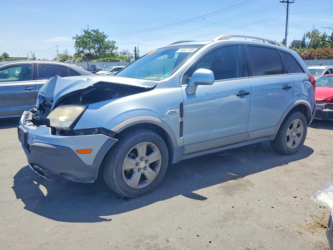 2014 Chevrolet Captiva Ls Blue vin: 3GNAL2EK7ES594353