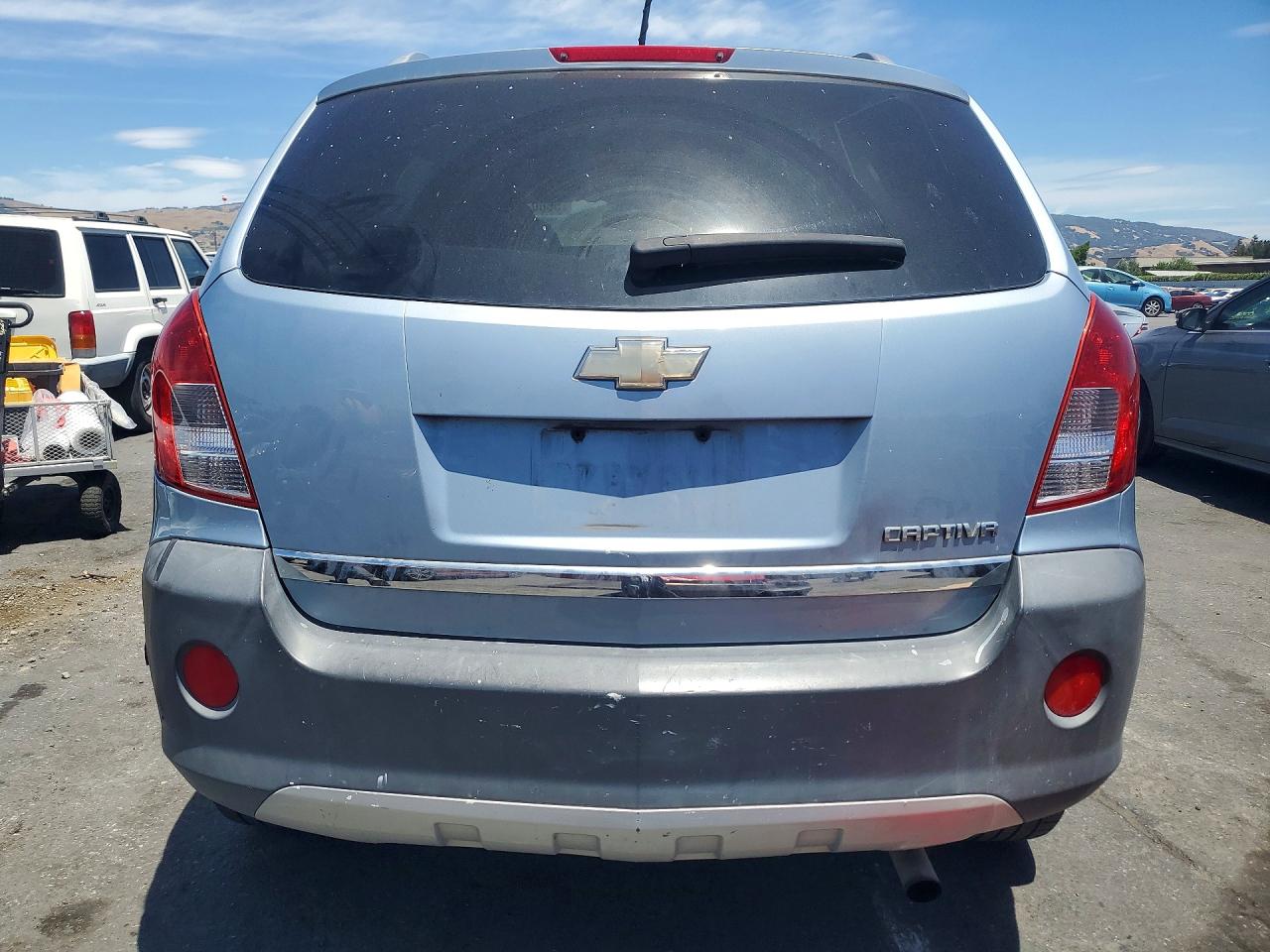 2014 Chevrolet Captiva Ls Blue vin: 3GNAL2EK7ES594353