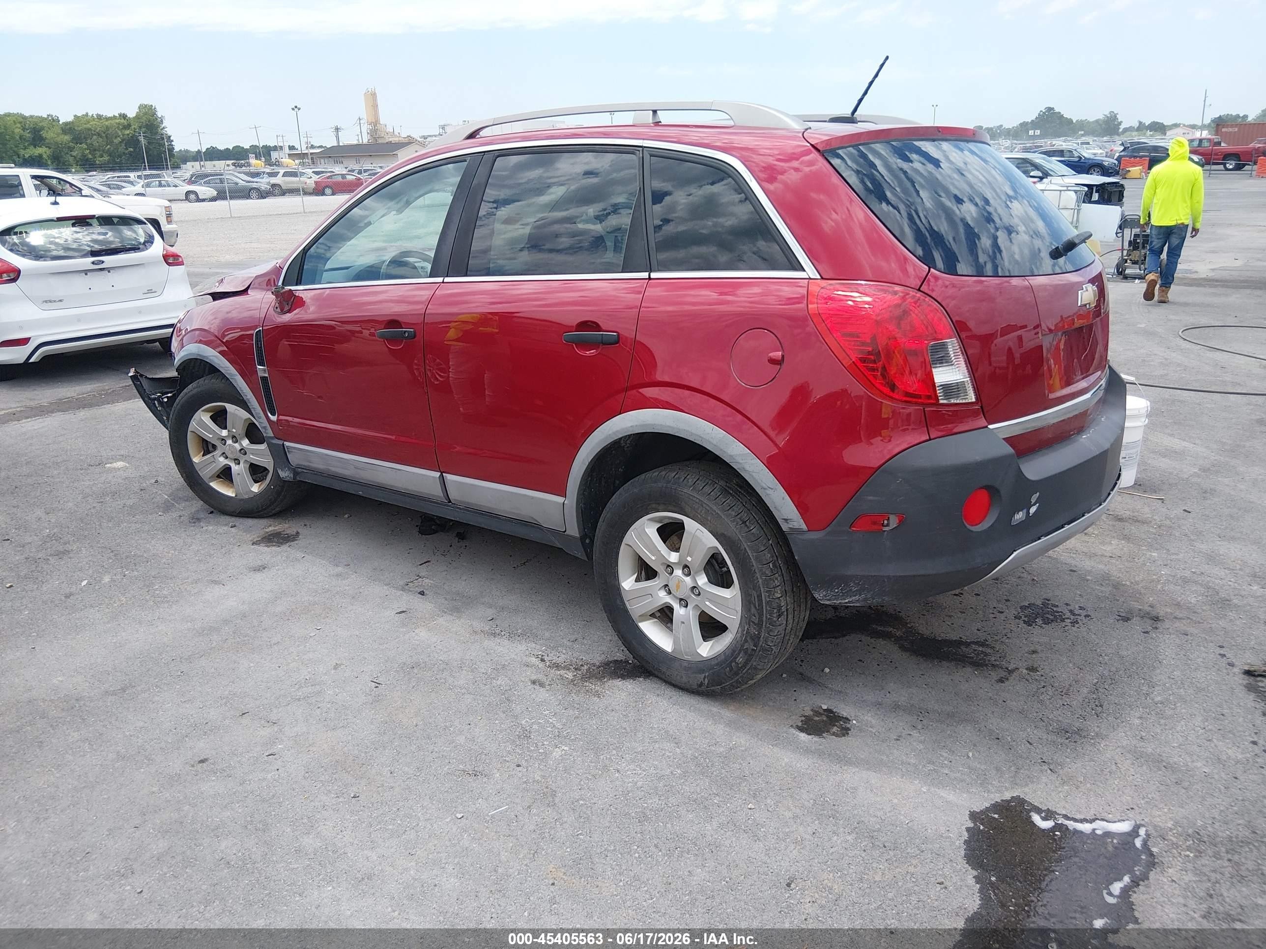 2014 Chevrolet Captiva Sport 2ls Red vin: 3GNAL2EK7ES662490