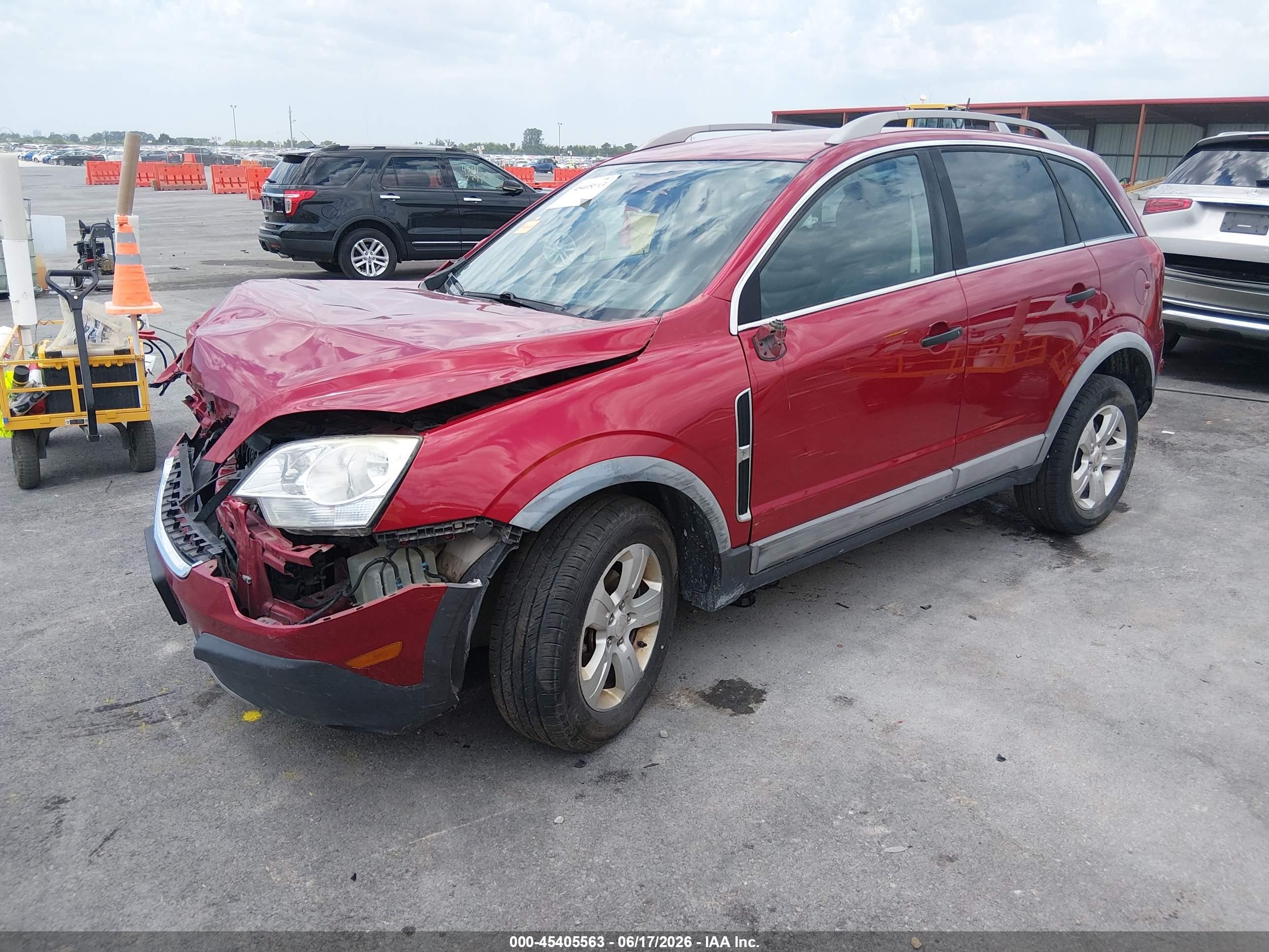 2014 Chevrolet Captiva Sport 2ls Red vin: 3GNAL2EK7ES662490