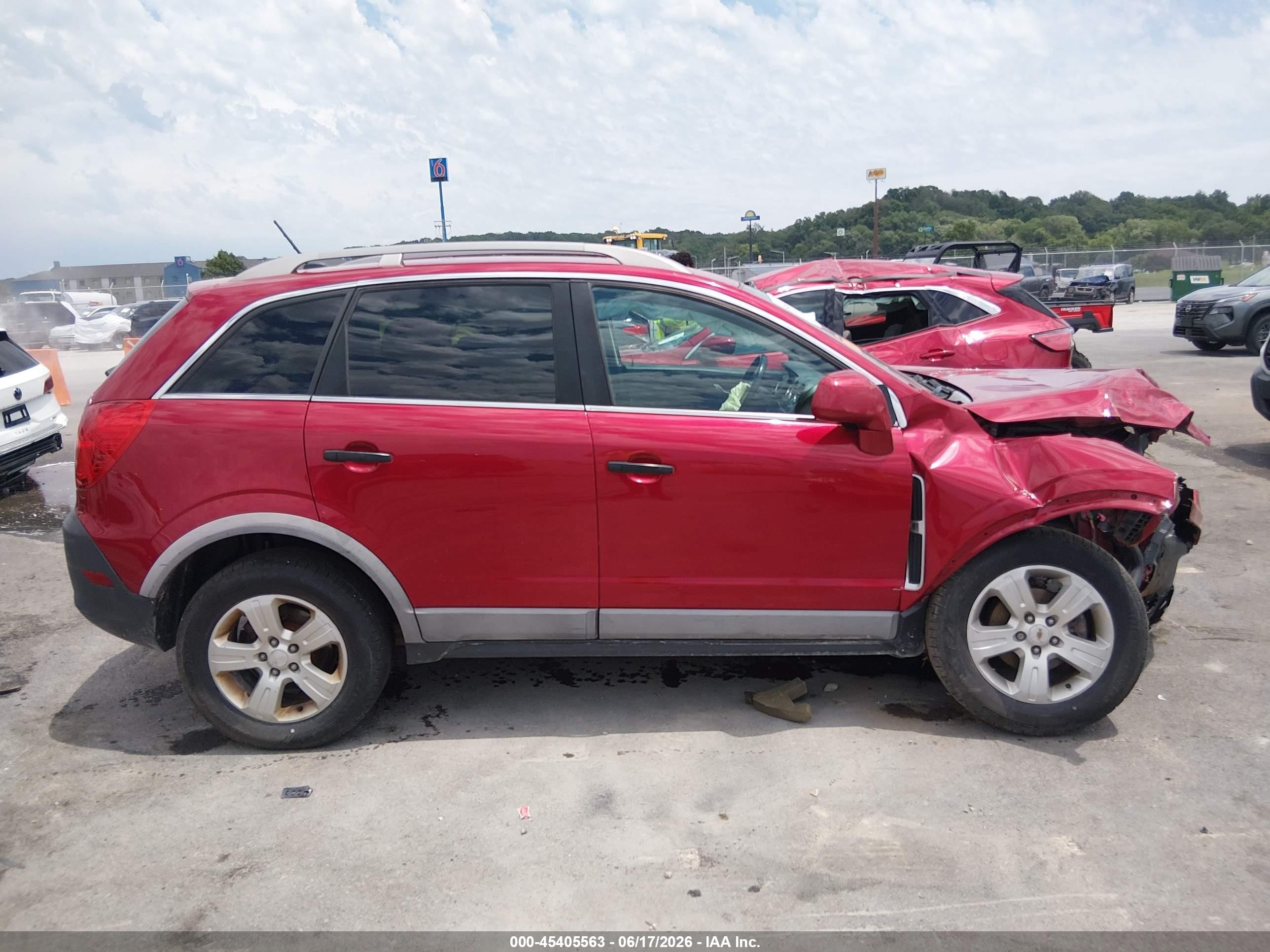 2014 Chevrolet Captiva Sport 2ls Red vin: 3GNAL2EK7ES662490