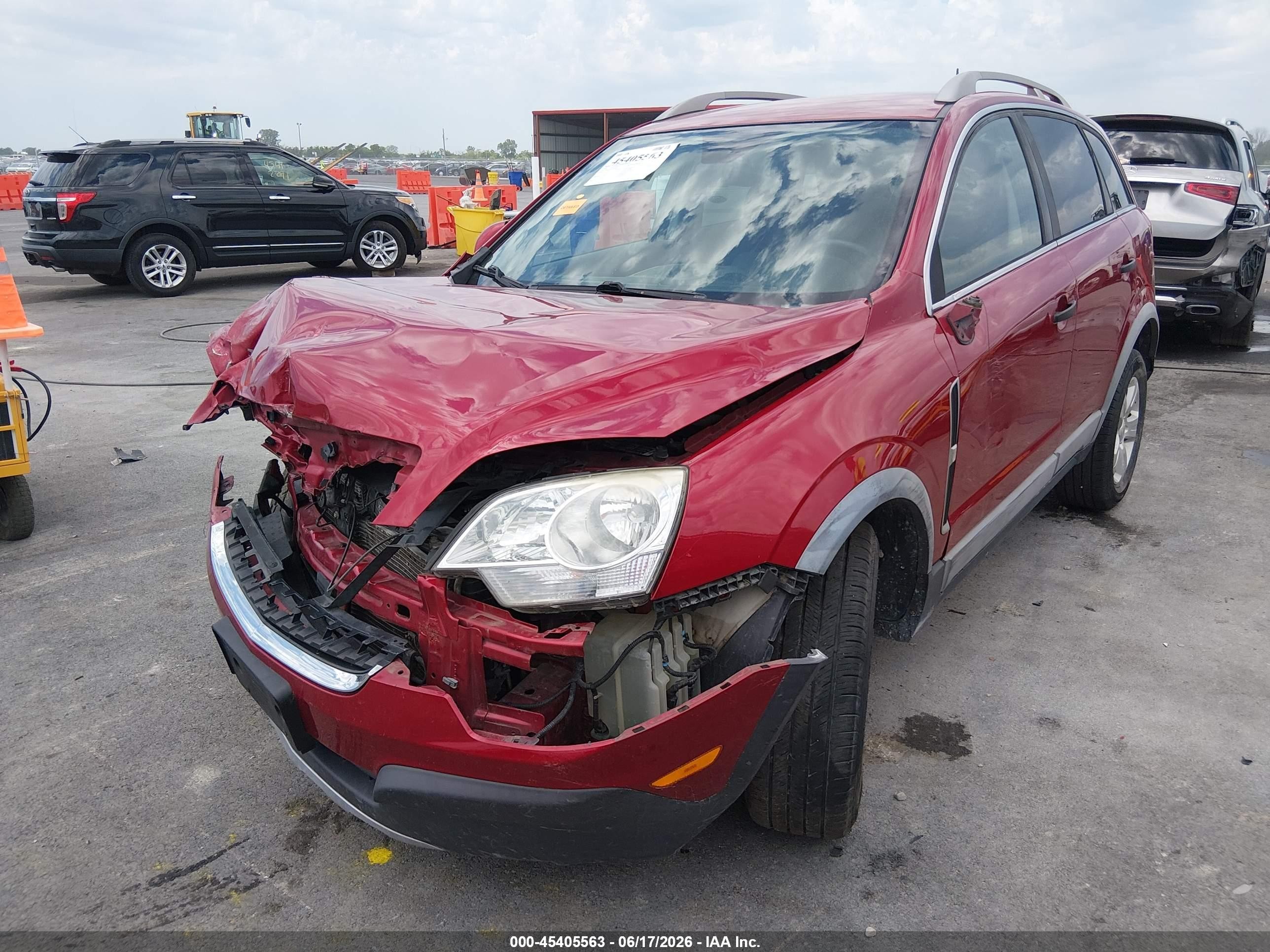 2014 Chevrolet Captiva Sport 2ls Red vin: 3GNAL2EK7ES662490