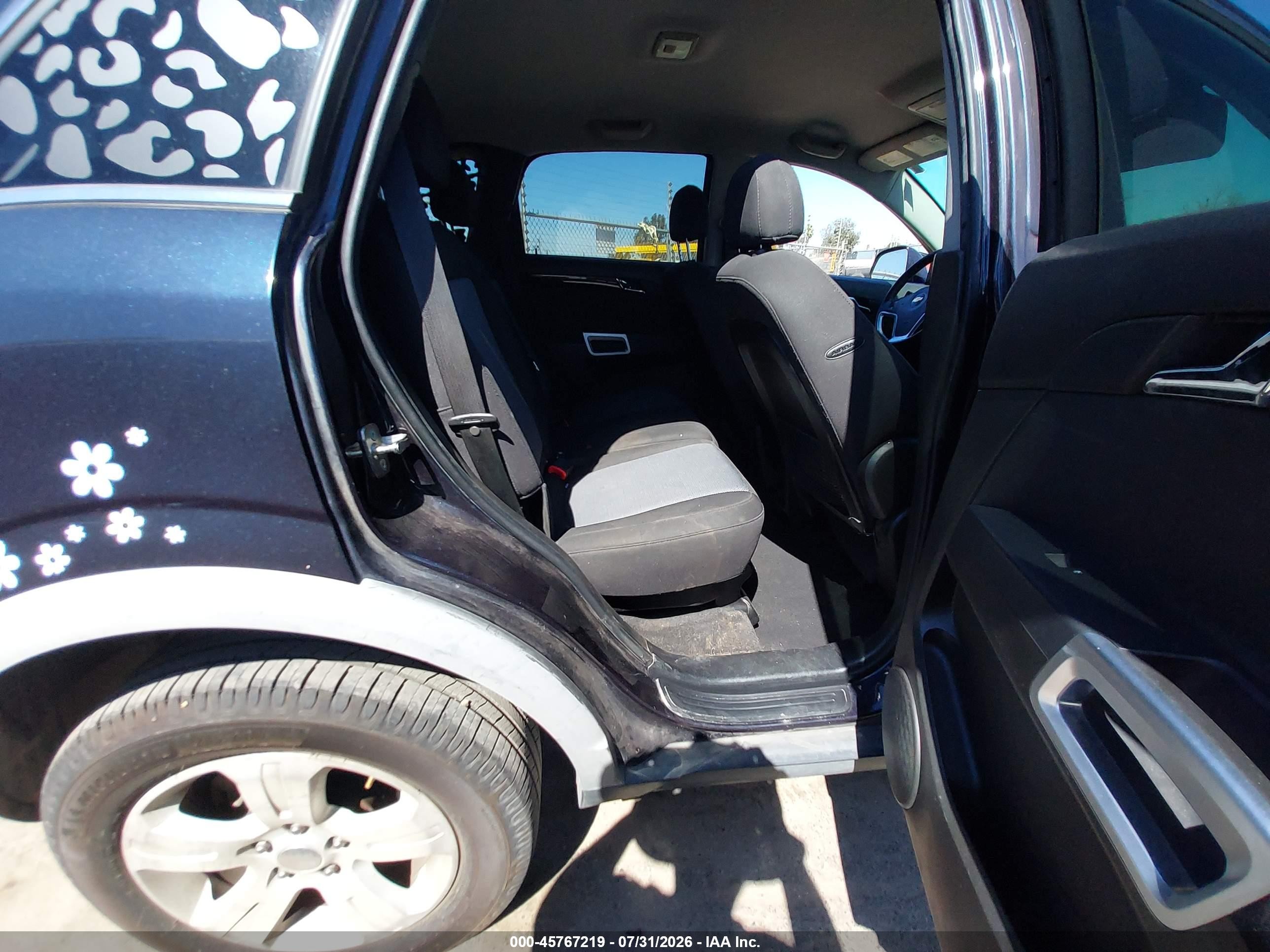 2014 Chevrolet Captiva Sport Fleet Ls Blue vin: 3GNAL2EK7ES681346