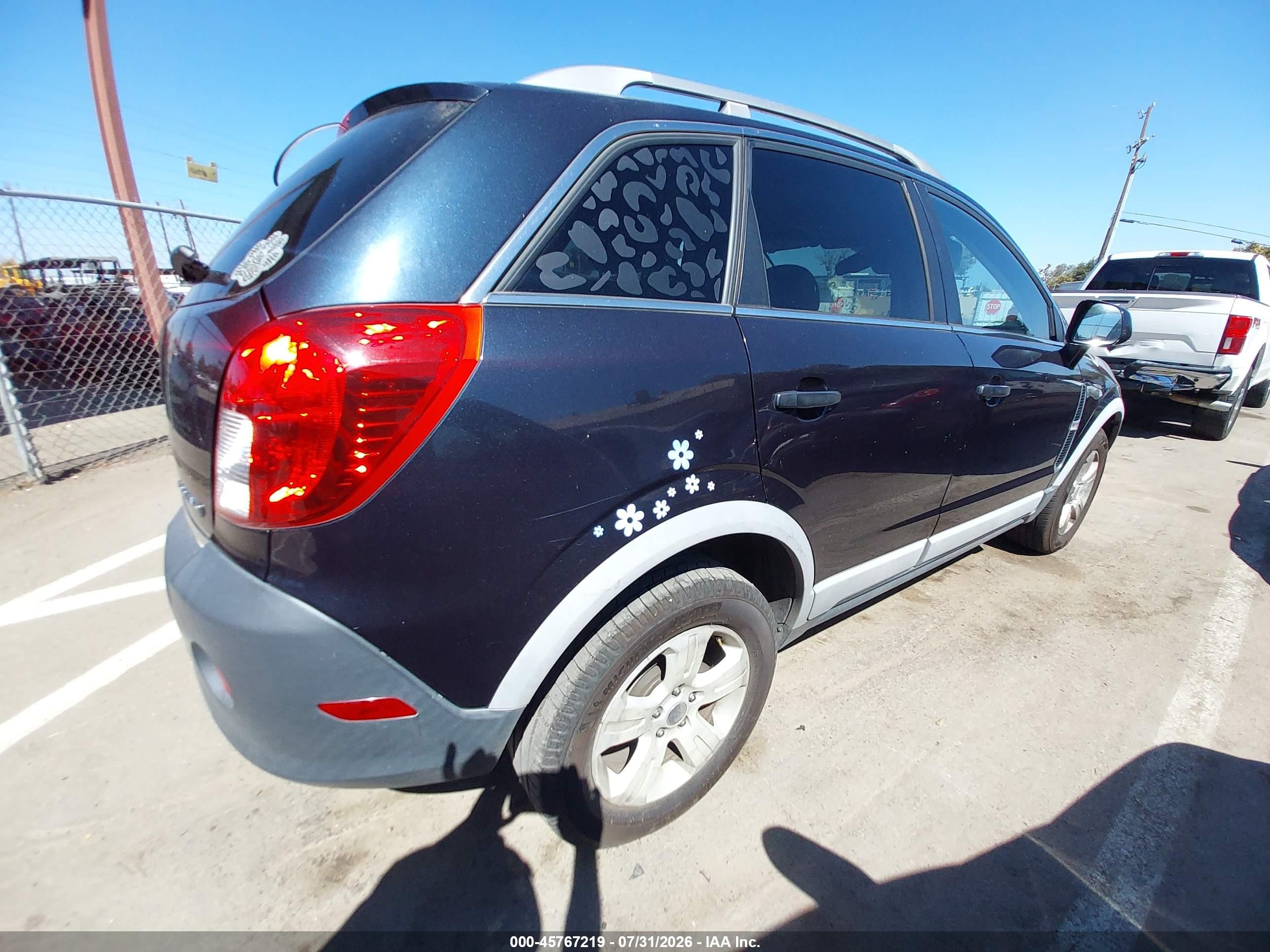 2014 Chevrolet Captiva Sport Fleet Ls Blue vin: 3GNAL2EK7ES681346