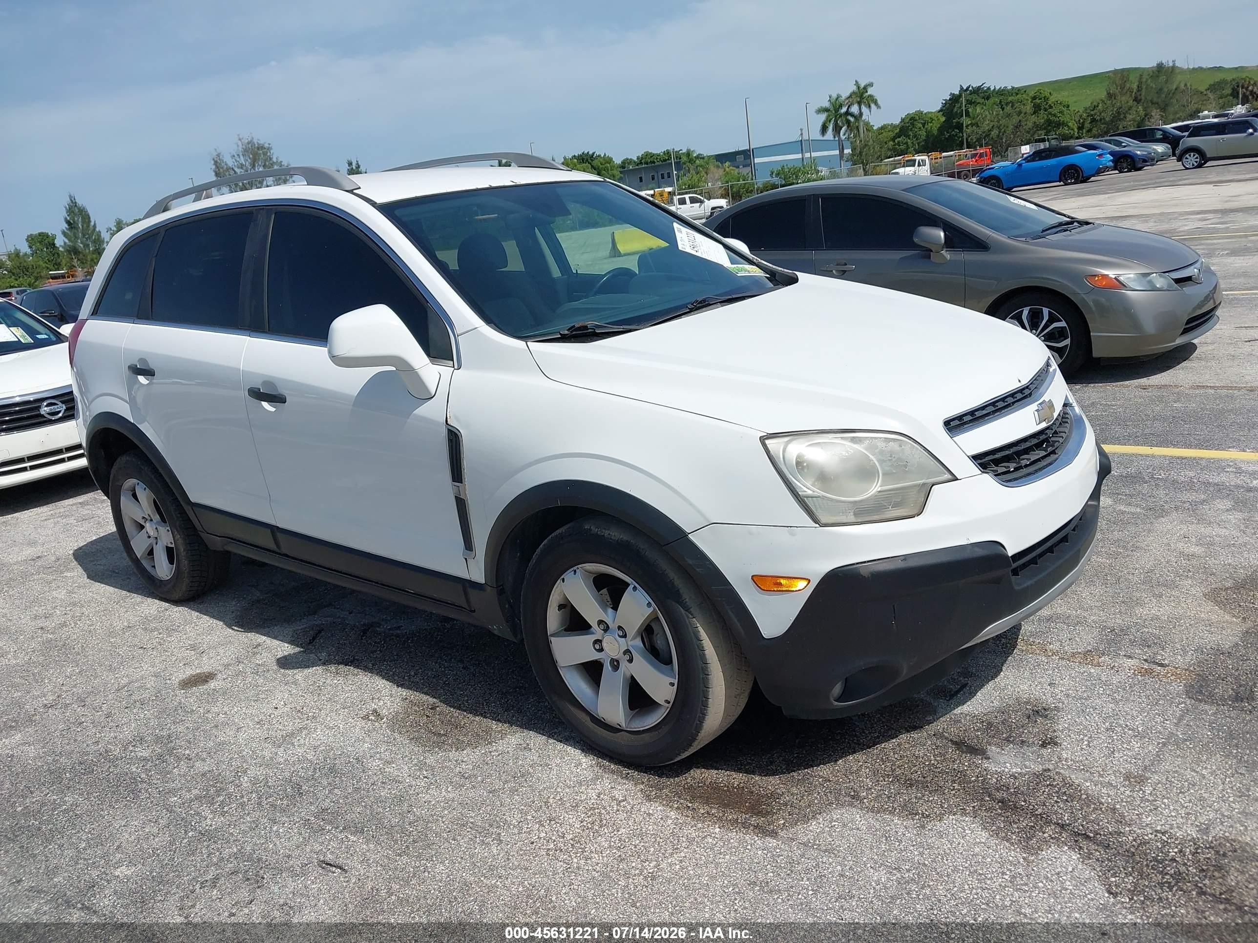 2012 Chevrolet Captiva Sport 2ls Белый vin: 3GNAL2EK8CS606362