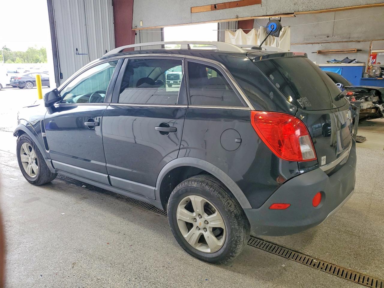 2013 Chevrolet Captiva Ls Black vin: 3GNAL2EK8DS605553