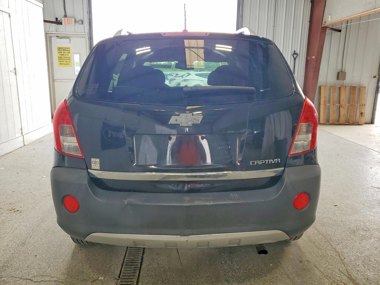 2013 Chevrolet Captiva Ls Black vin: 3GNAL2EK8DS605553