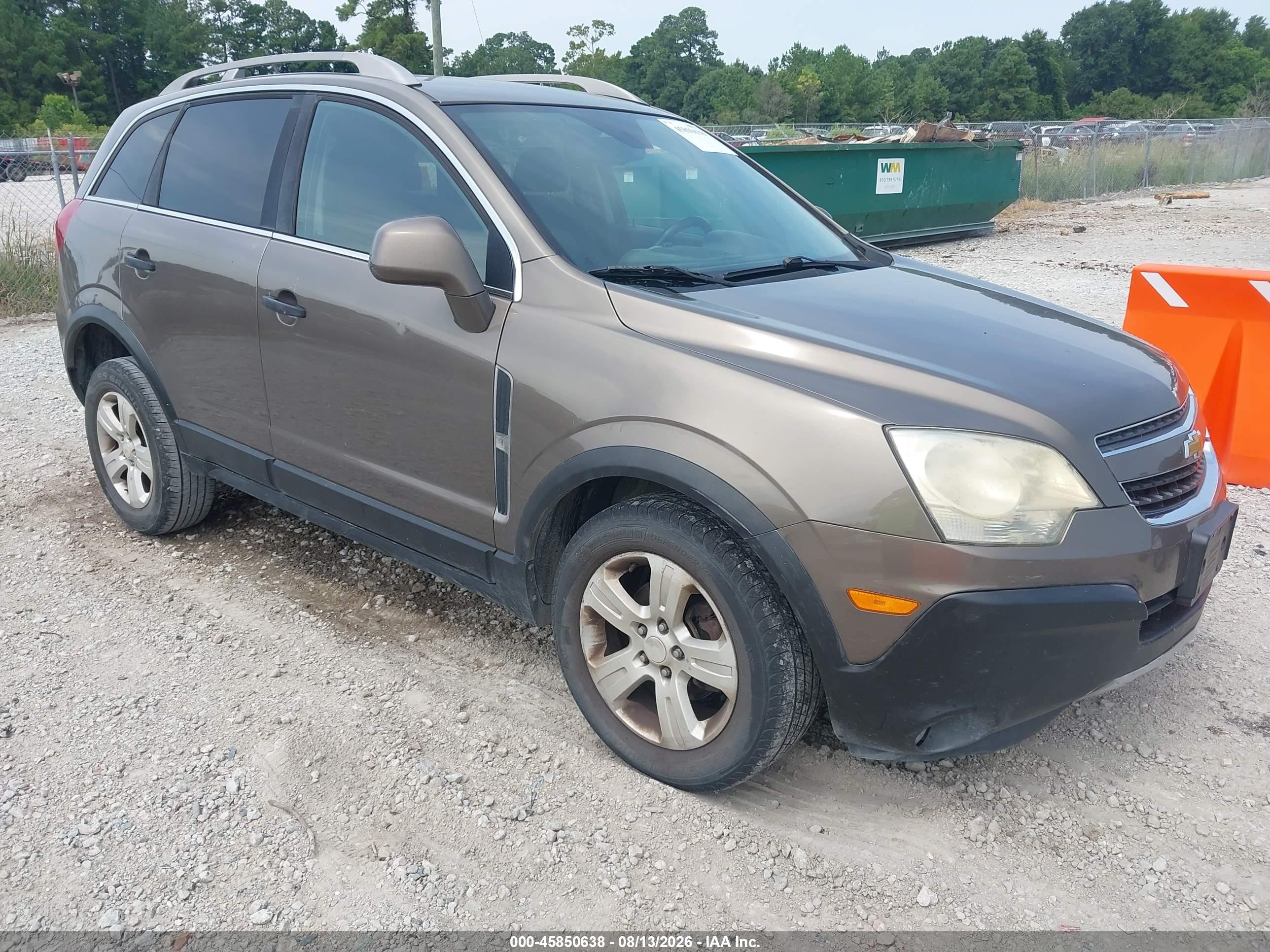 2014 Chevrolet Captiva Sport Fleet Ls Brown vin: 3GNAL2EK8ES560681