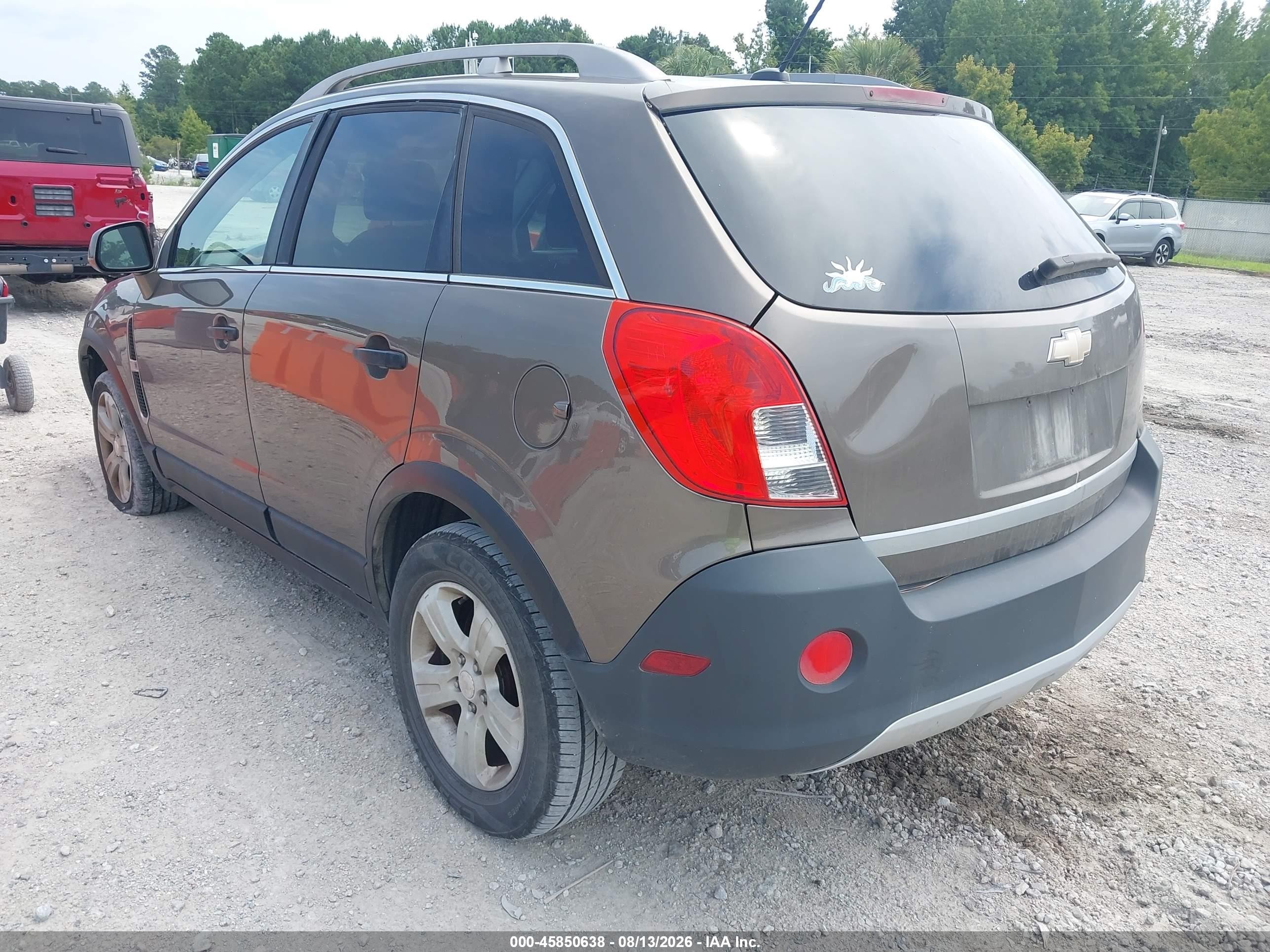 2014 Chevrolet Captiva Sport Fleet Ls Brown vin: 3GNAL2EK8ES560681