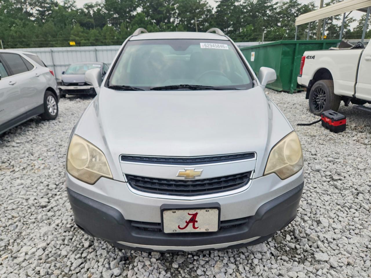 2014 Chevrolet Captiva Ls Silver vin: 3GNAL2EK8ES637159