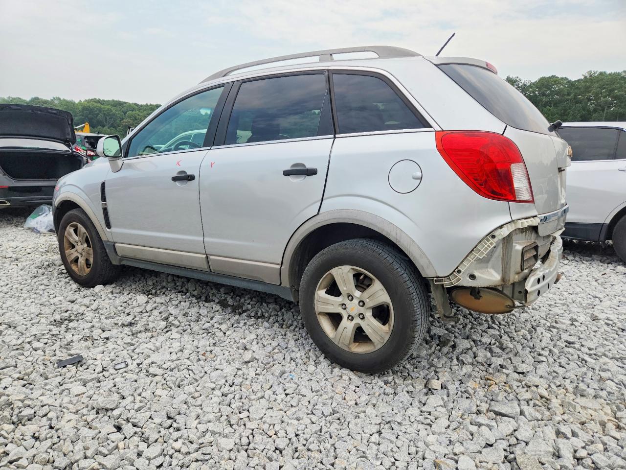 2014 Chevrolet Captiva Ls Silver vin: 3GNAL2EK8ES637159