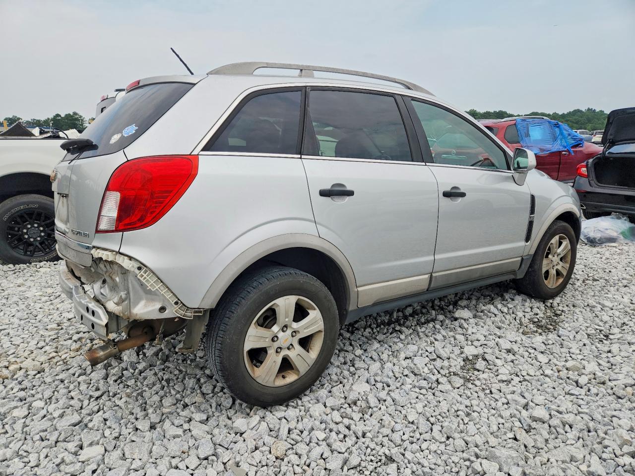 2014 Chevrolet Captiva Ls Silver vin: 3GNAL2EK8ES637159