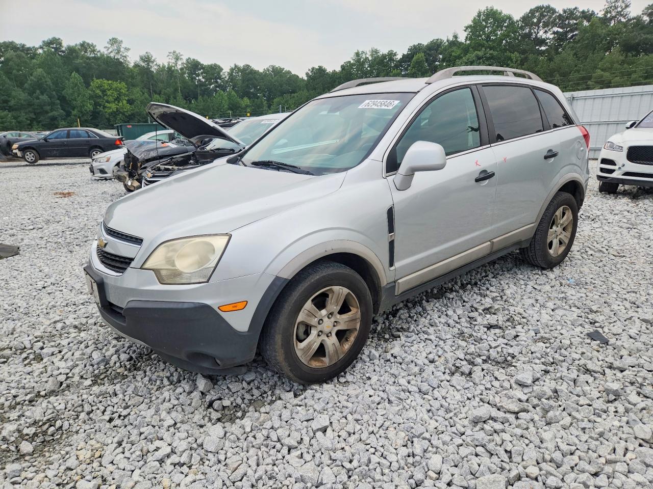 2014 Chevrolet Captiva Ls Silver vin: 3GNAL2EK8ES637159