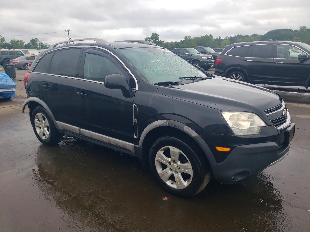2013 Chevrolet Captiva Ls Black vin: 3GNAL2EK9DS585376