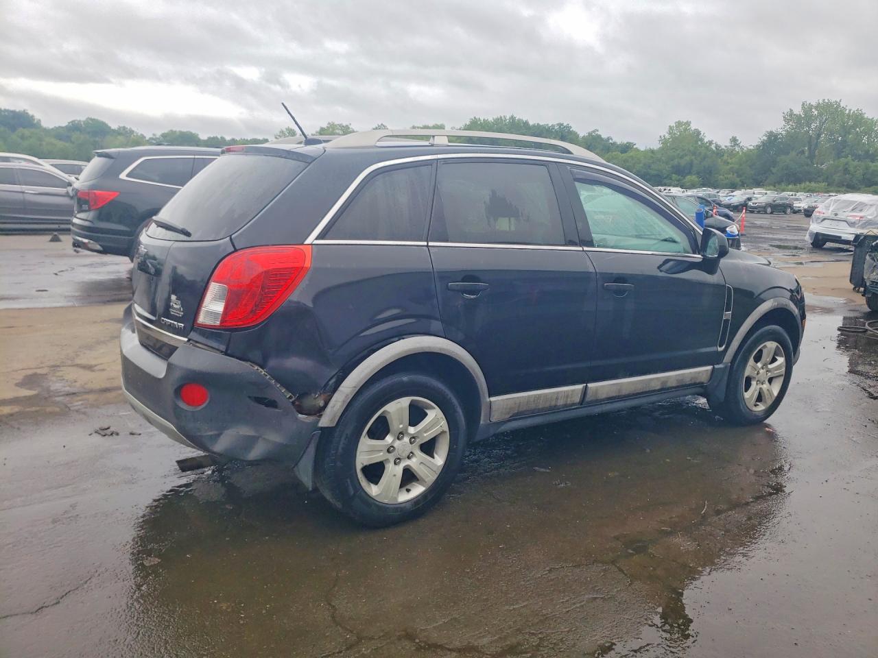 2013 Chevrolet Captiva Ls Black vin: 3GNAL2EK9DS585376
