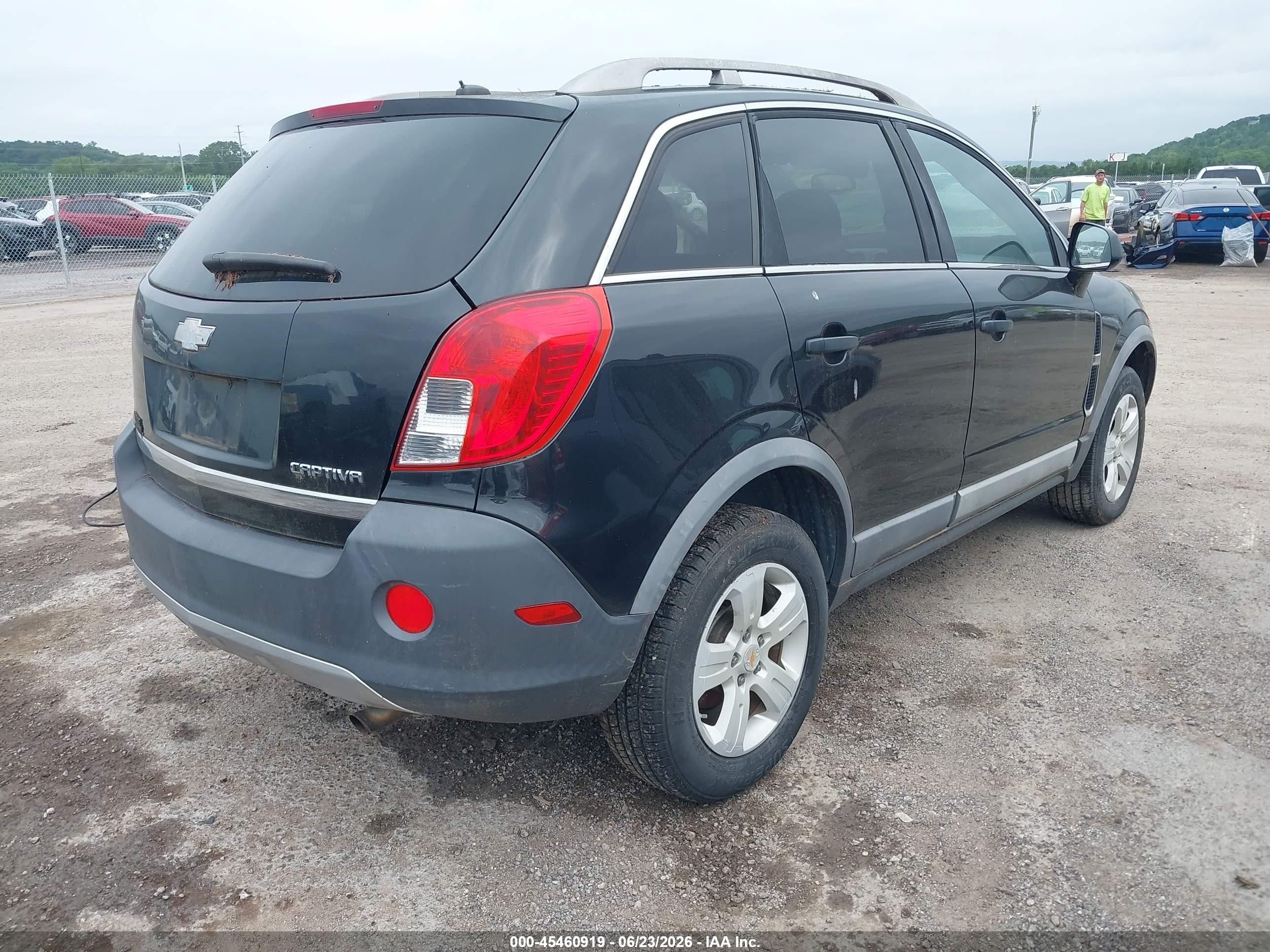 2013 Chevrolet Captiva Sport Fleet Ls Black vin: 3GNAL2EK9DS616433