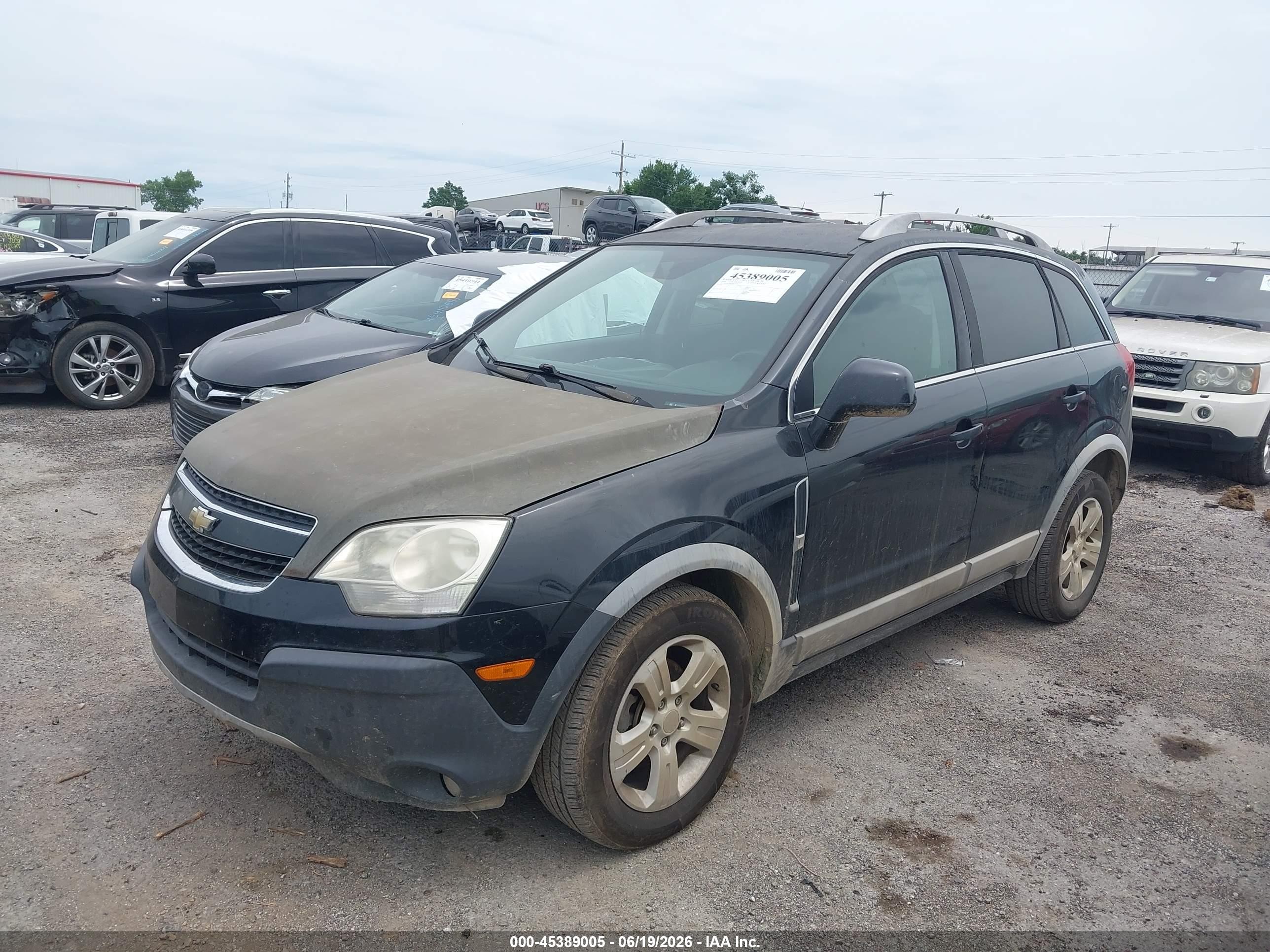 2014 Chevrolet Captiva Sport 2ls Black vin: 3GNAL2EK9ES572340