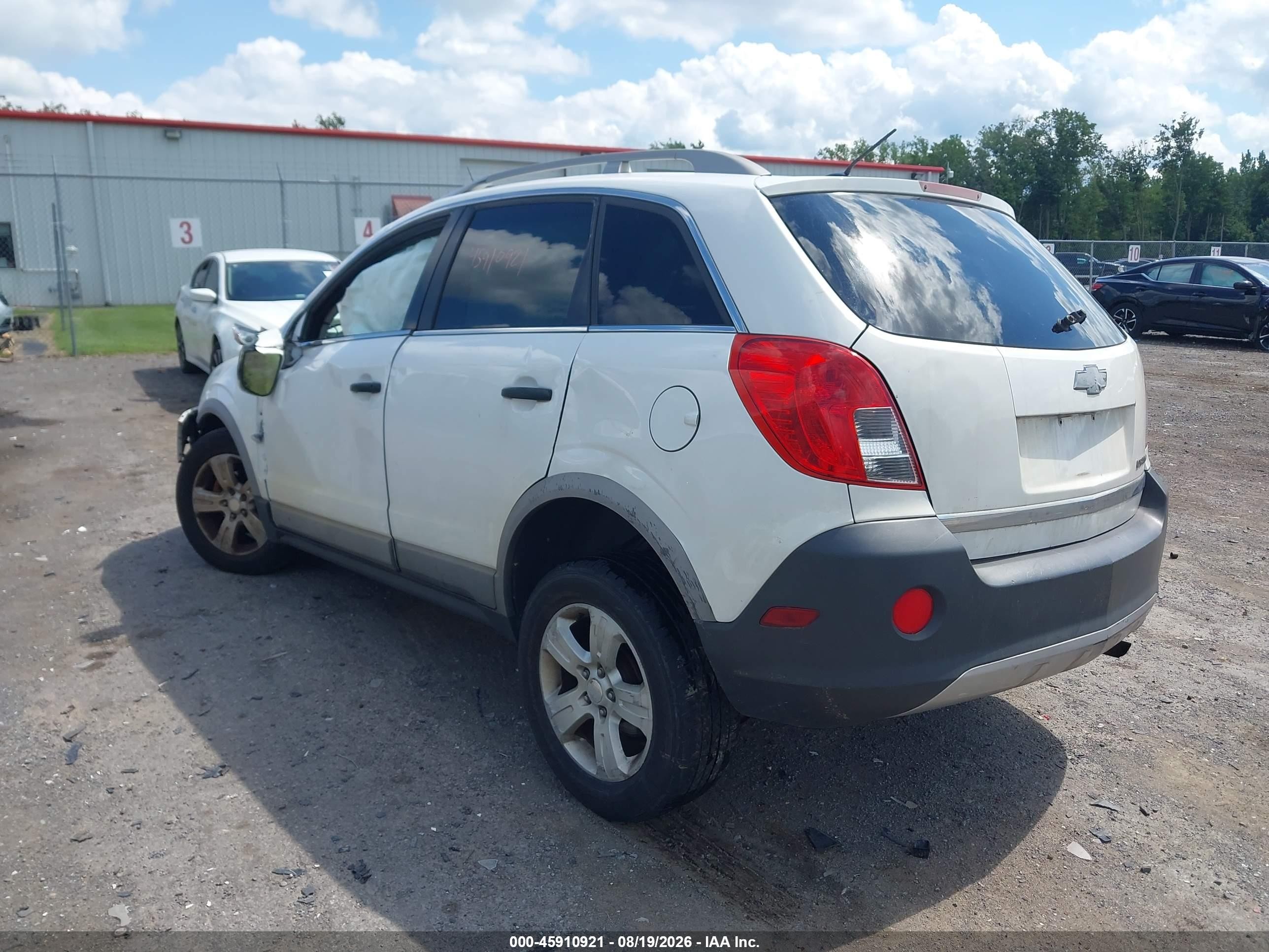 2014 Chevrolet Captiva Sport Fleet Ls White vin: 3GNAL2EK9ES593205