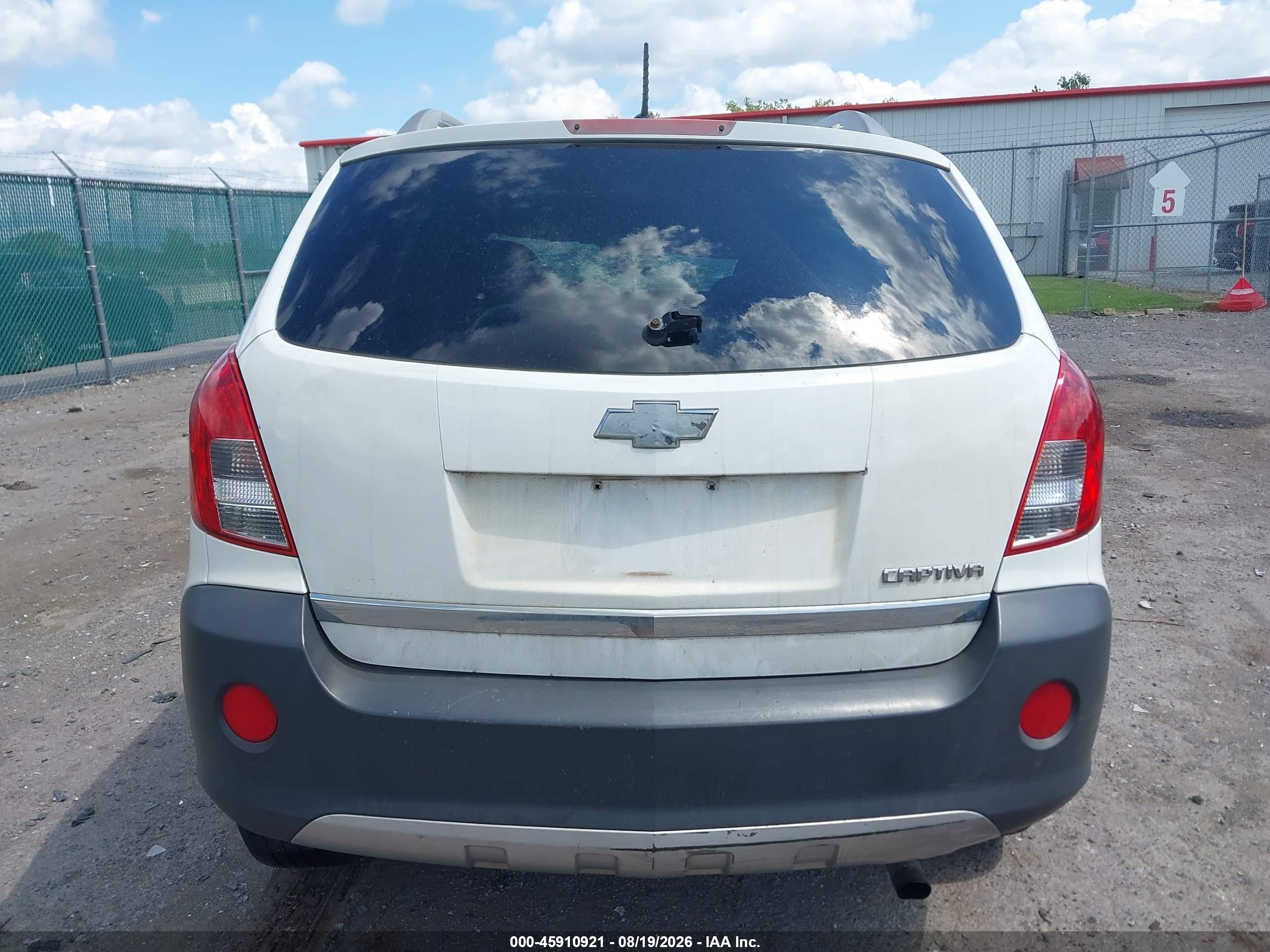 2014 Chevrolet Captiva Sport Fleet Ls White vin: 3GNAL2EK9ES593205