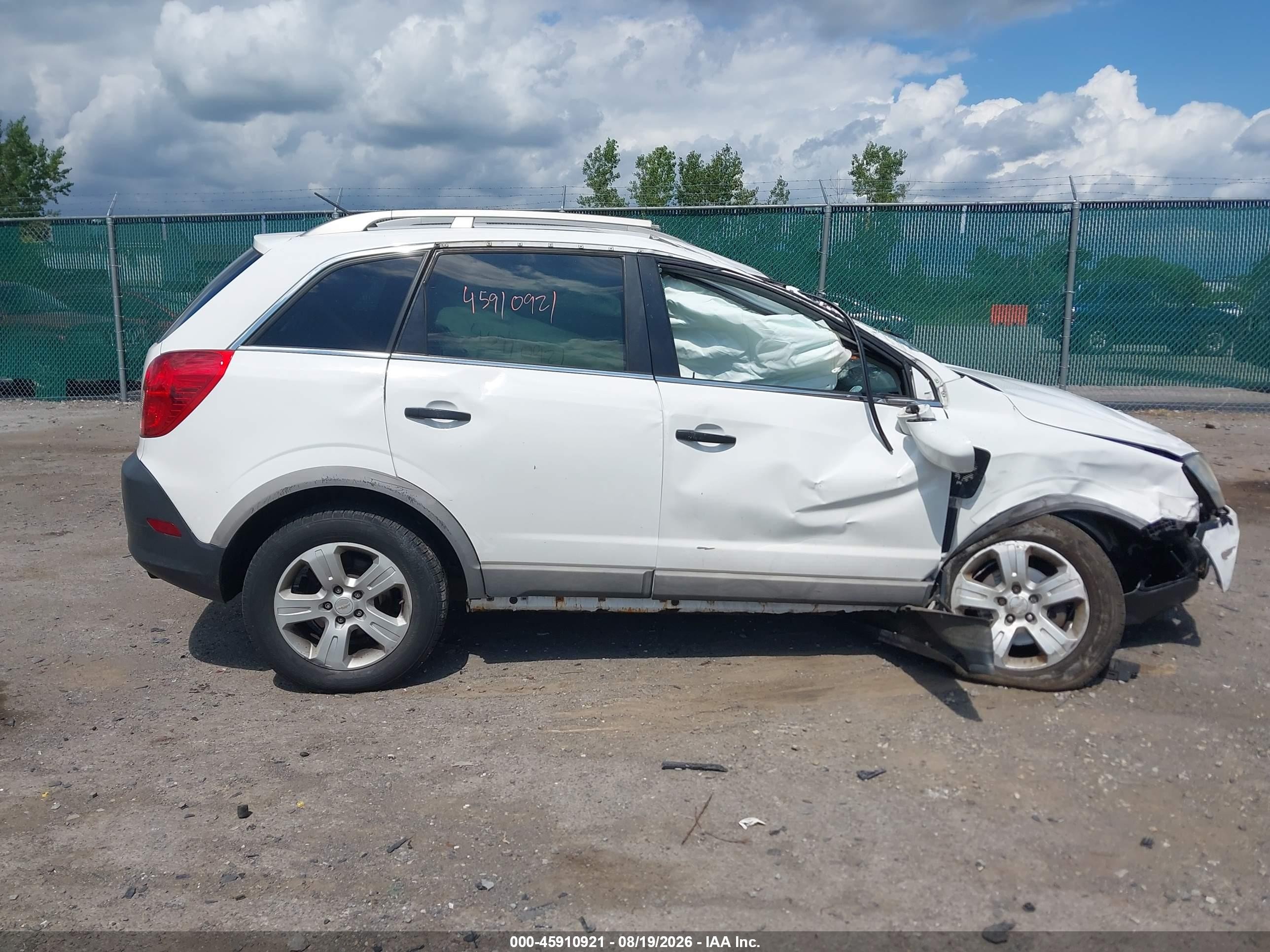 2014 Chevrolet Captiva Sport Fleet Ls White vin: 3GNAL2EK9ES593205