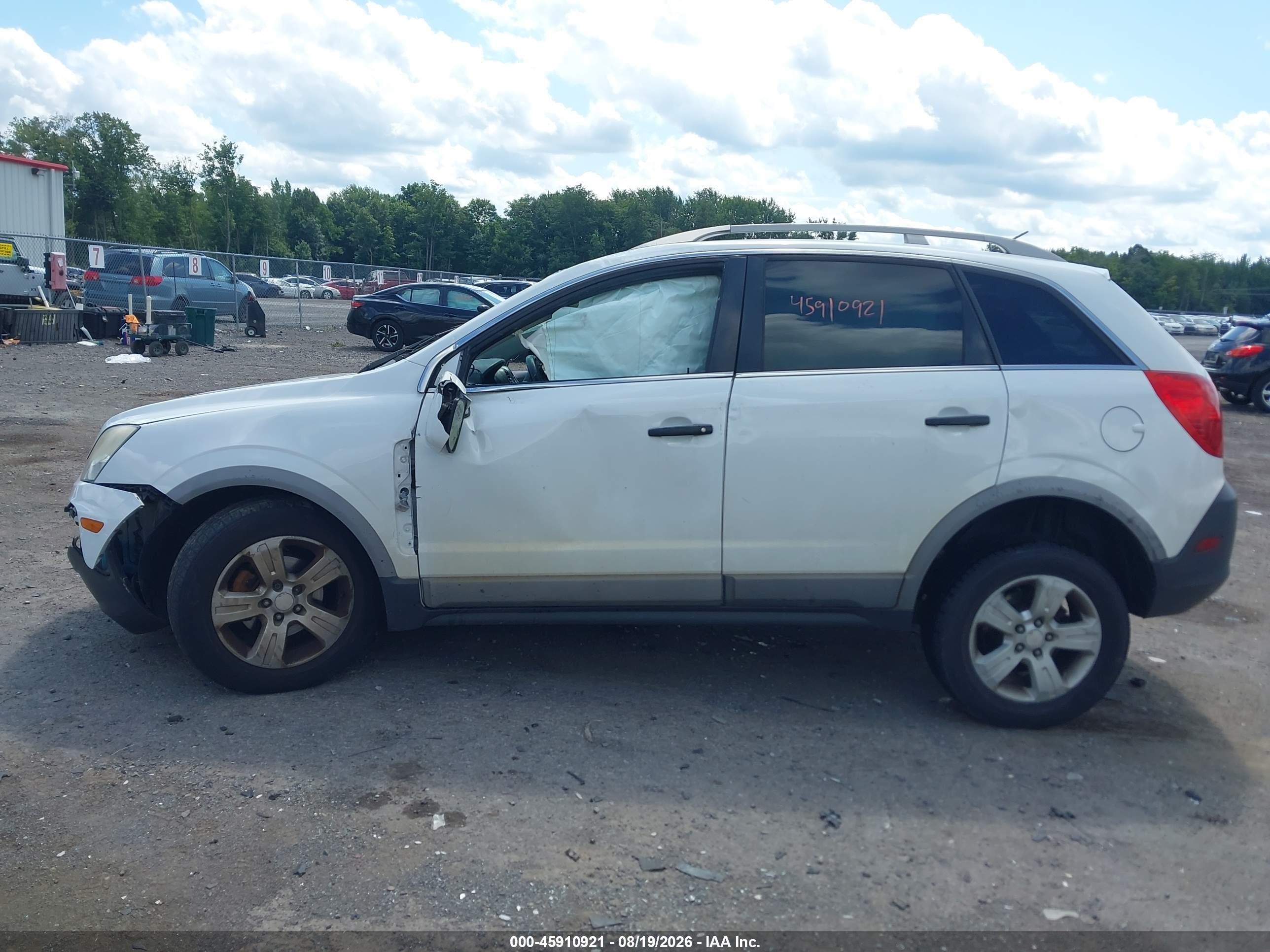 2014 Chevrolet Captiva Sport Fleet Ls White vin: 3GNAL2EK9ES593205