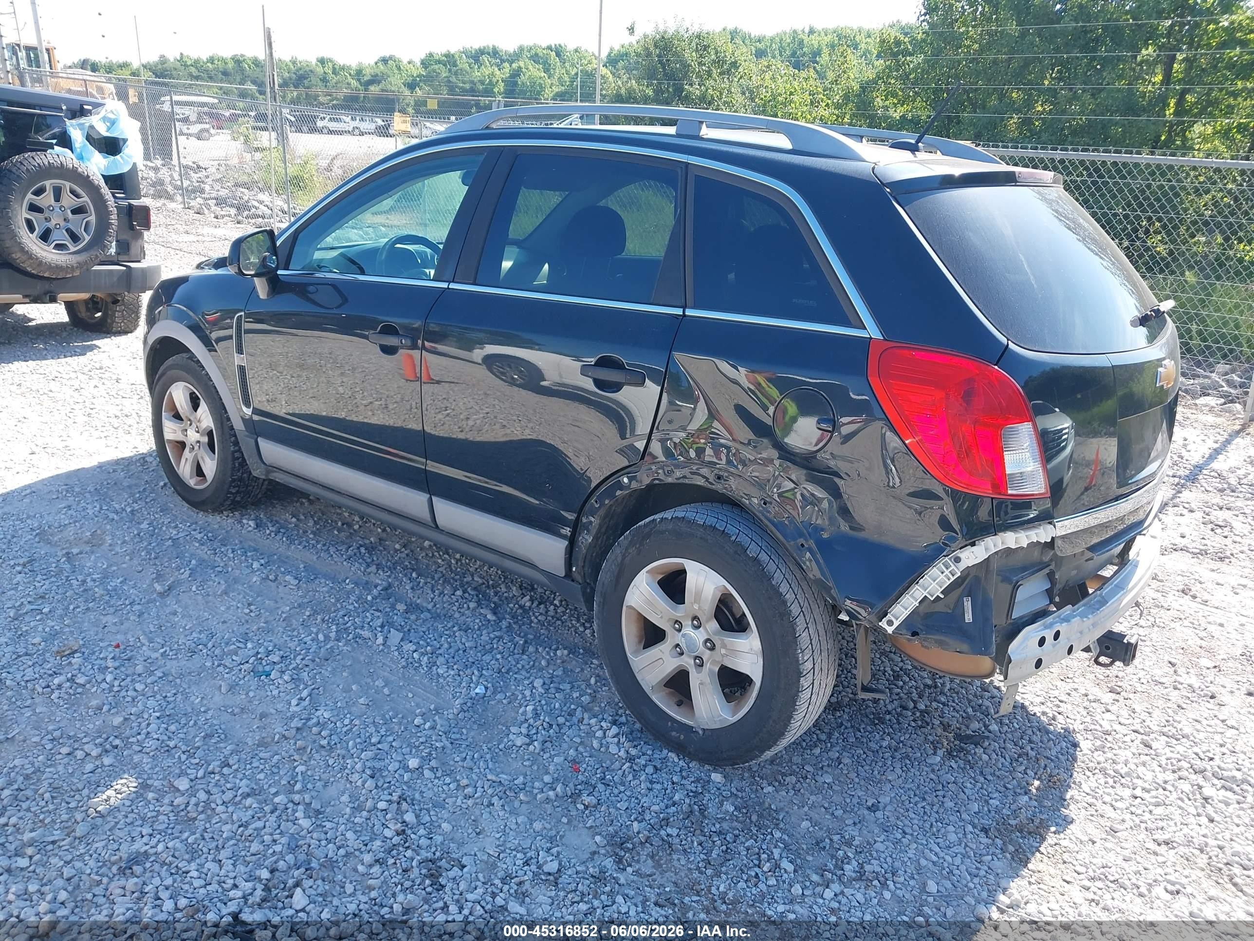 2014 Chevrolet Captiva Sport 2ls Black vin: 3GNAL2EK9ES607345