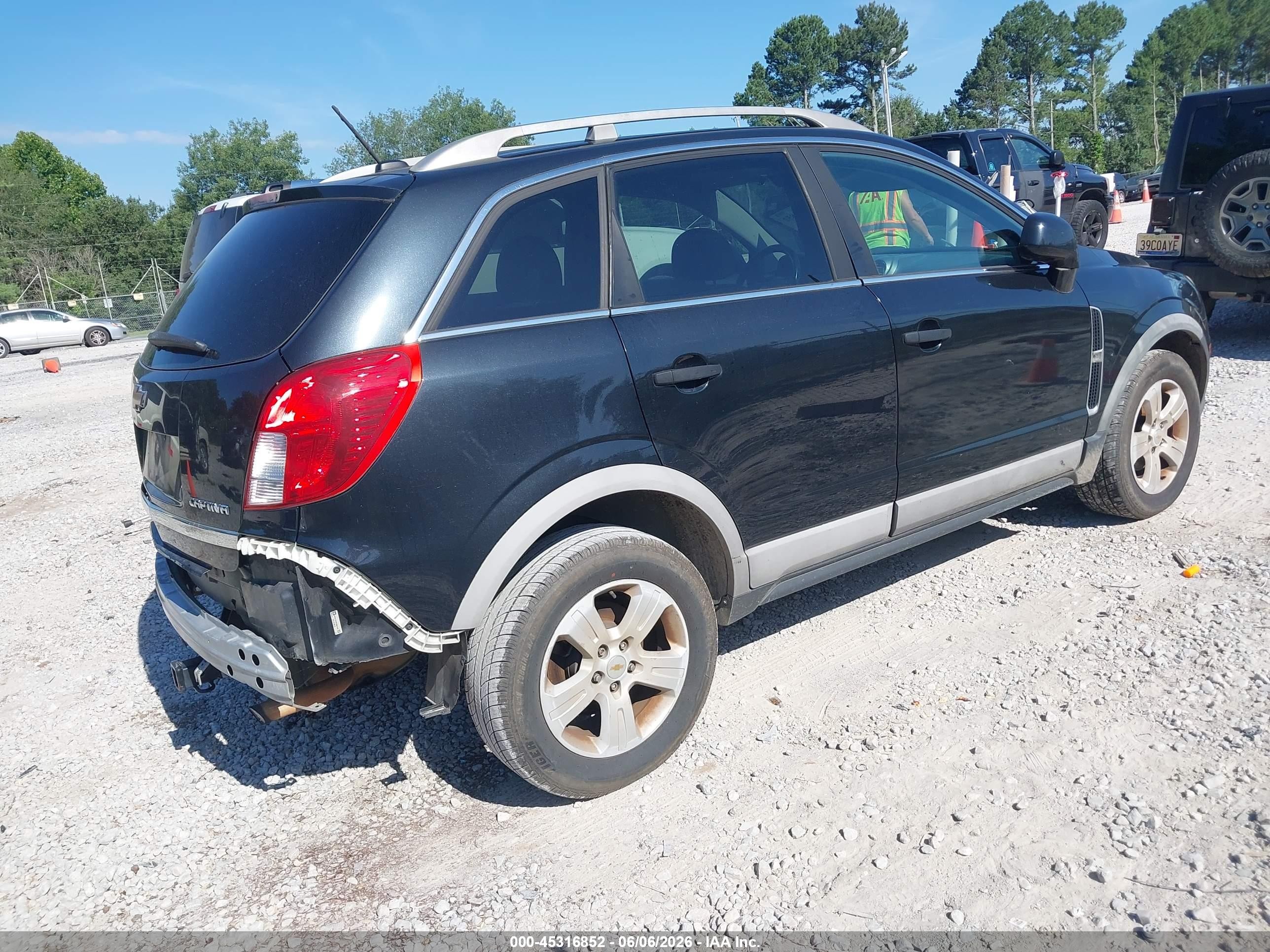 2014 Chevrolet Captiva Sport 2ls Black vin: 3GNAL2EK9ES607345