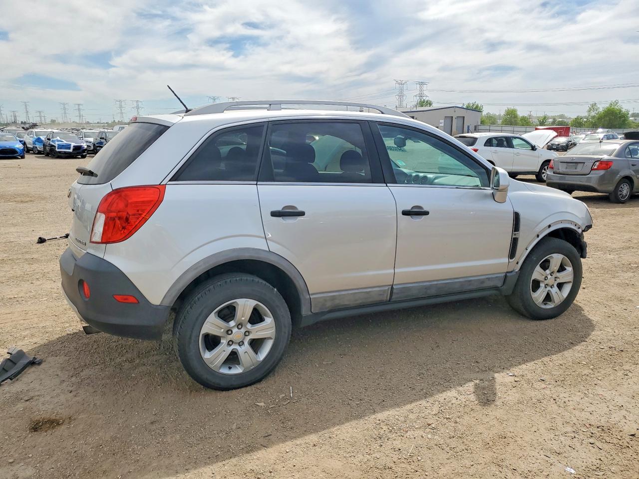 2014 Chevrolet Captiva Ls Silver vin: 3GNAL2EK9ES632648