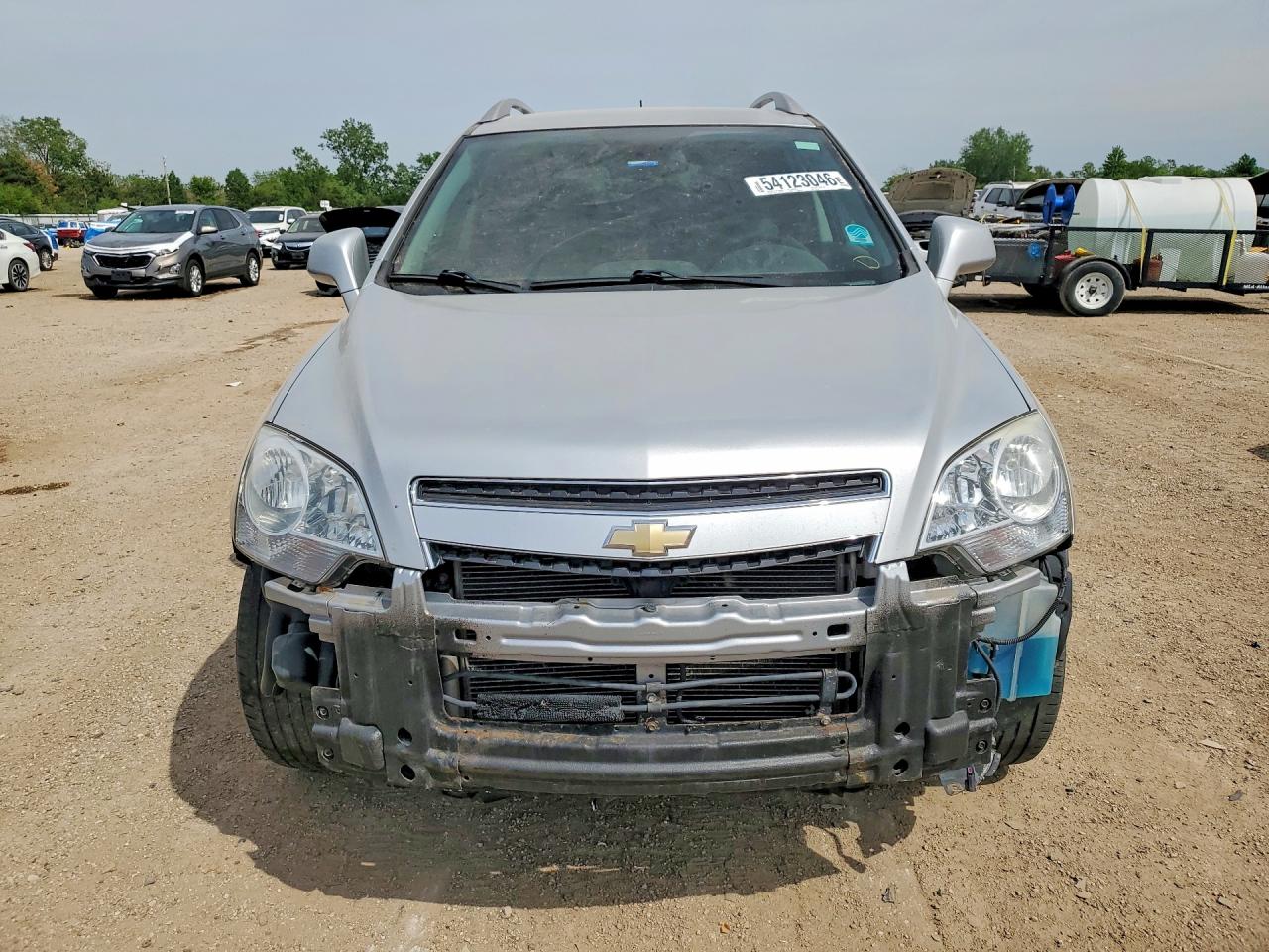2014 Chevrolet Captiva Ls Silver vin: 3GNAL2EK9ES632648